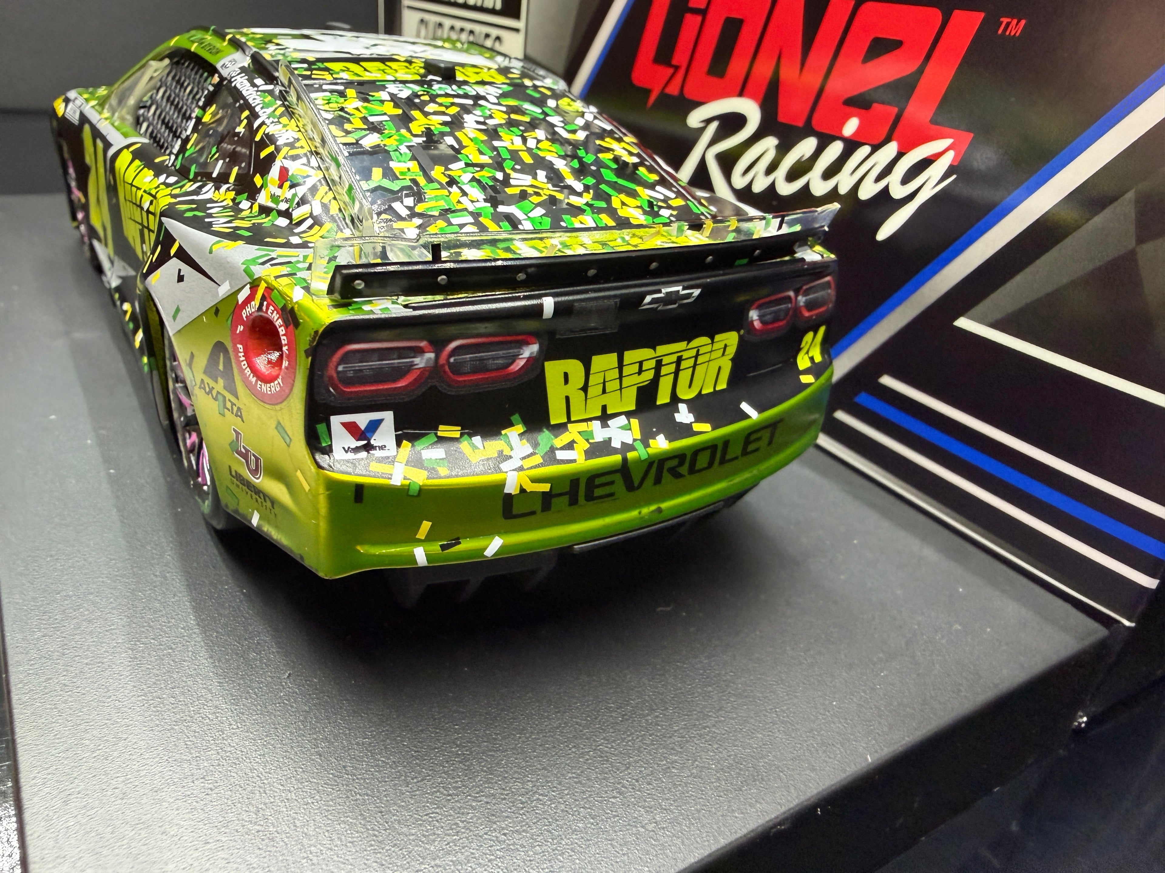 2025 William Byron 1:24 Raptor Iowa Race Win Color Chrome Diecast