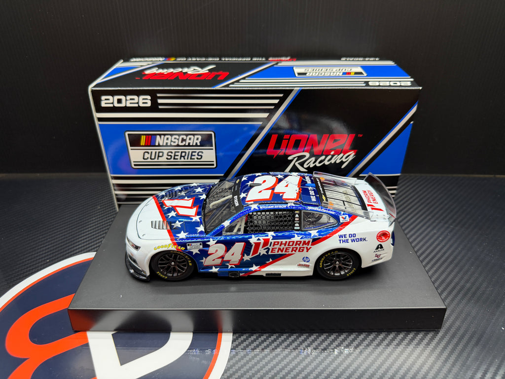 2026 William Byron 1:24 Phorm Energy COLOR CHROME Diecast