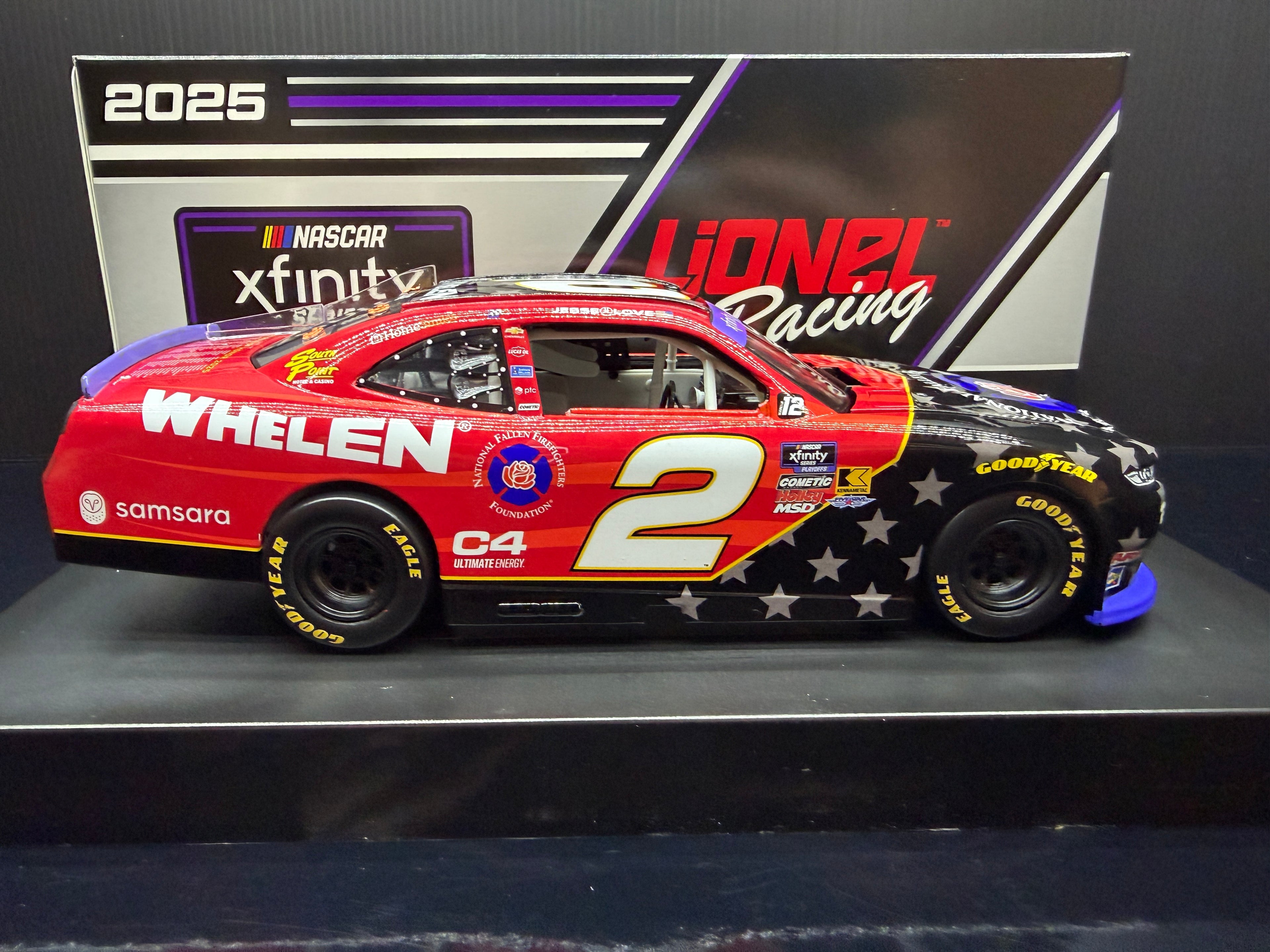 2025 Jesse Love 1:24 Whelen / National Fallen Firefighters Foundation Diecast