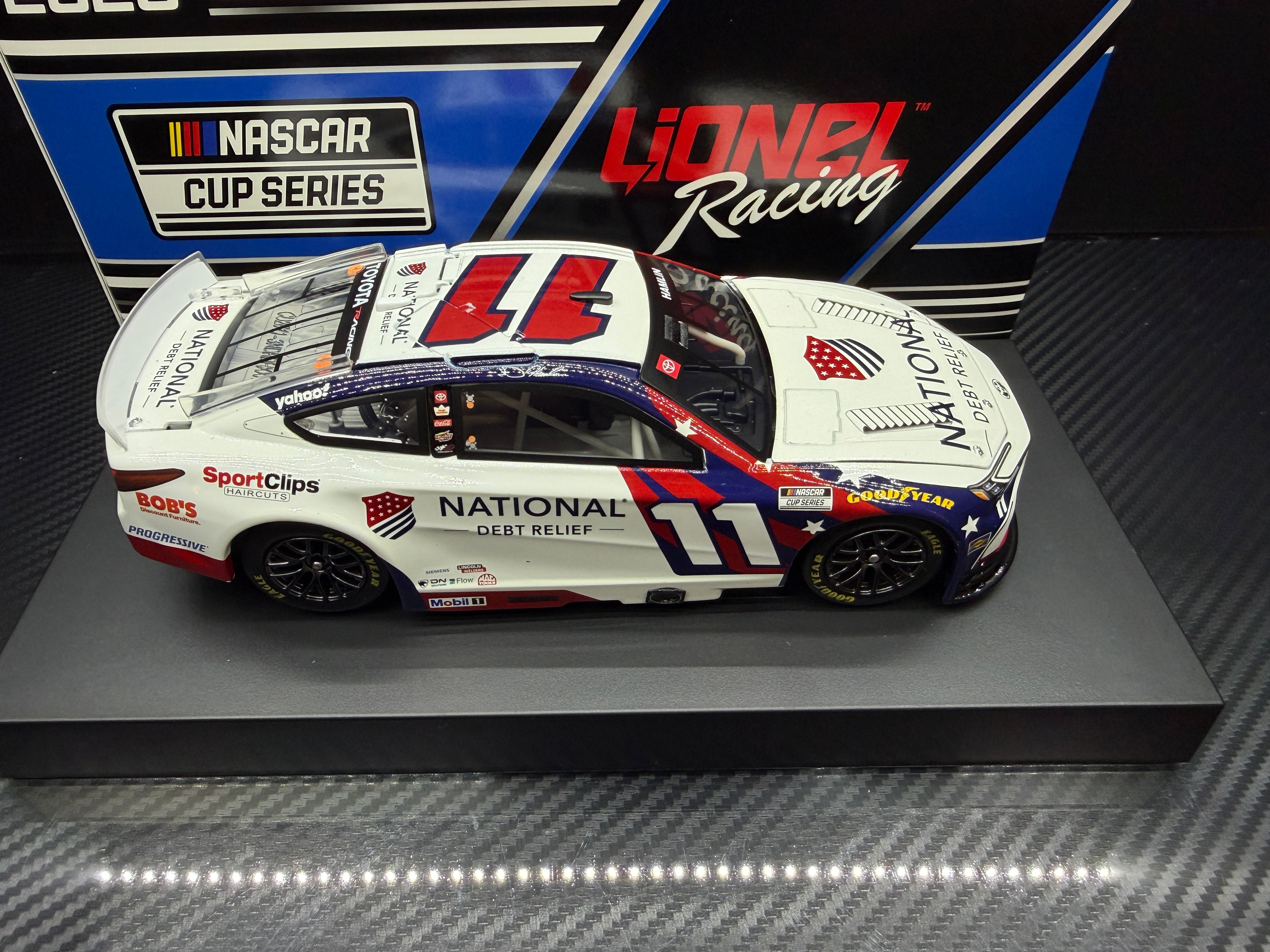 2026 Denny Hamlin 1:24 National Debt Relief Diecast