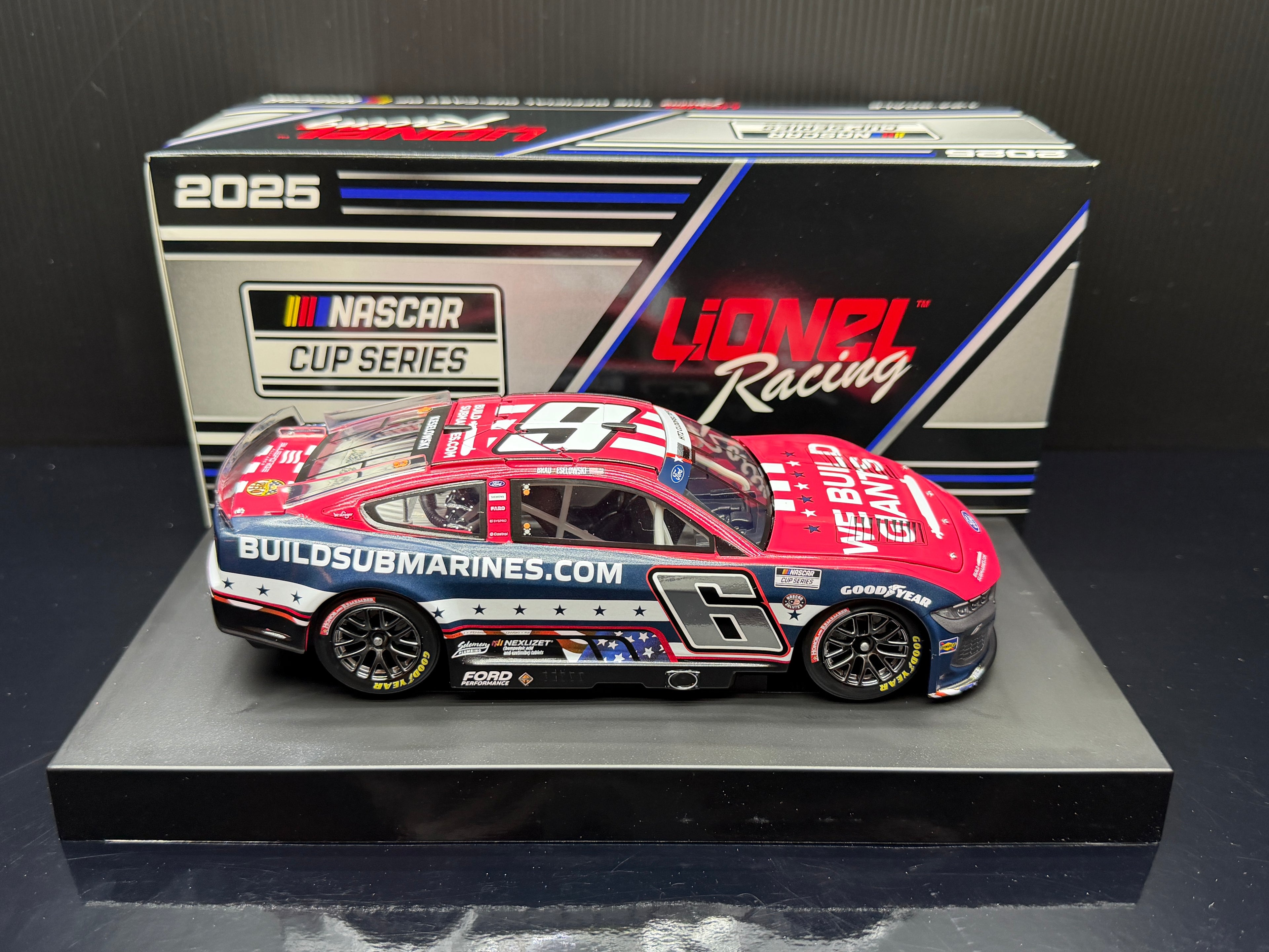 2025 Brad Keselowski 1:24 BuildSubmarines.com Salutes Diecast