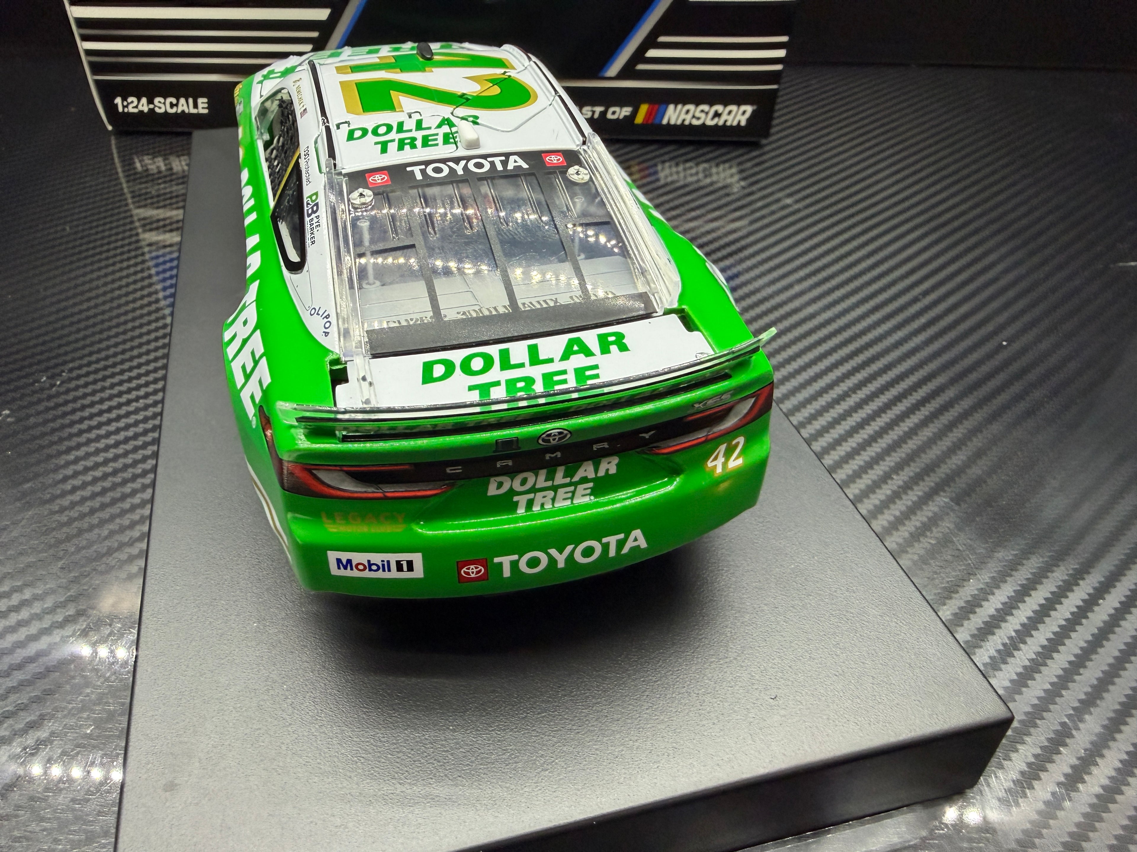 2026 John Hunter Nemechek 1:24 Dollar Tree Diecast (Autographed)
