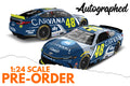 2027 Jimmie Johnson 1:24 Carvana / Lowe’s AUTOGRAPHED Diecast