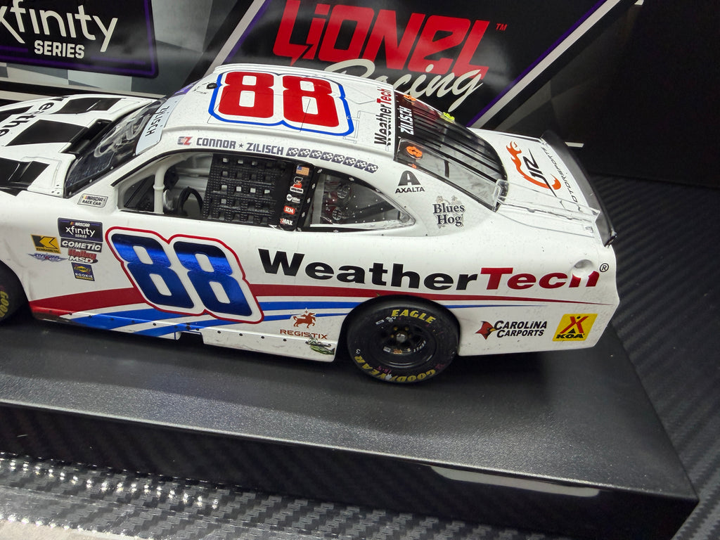 2025 Connor Zilisch 1:24 WeatherTech Portland AUTOGRAPHED Race Win Diecast