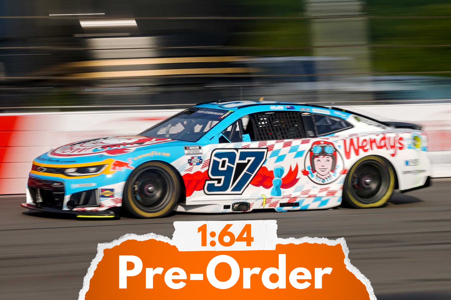 2026 Shane van Gisbergen 1:64 Wendy's NASCAR Diecast