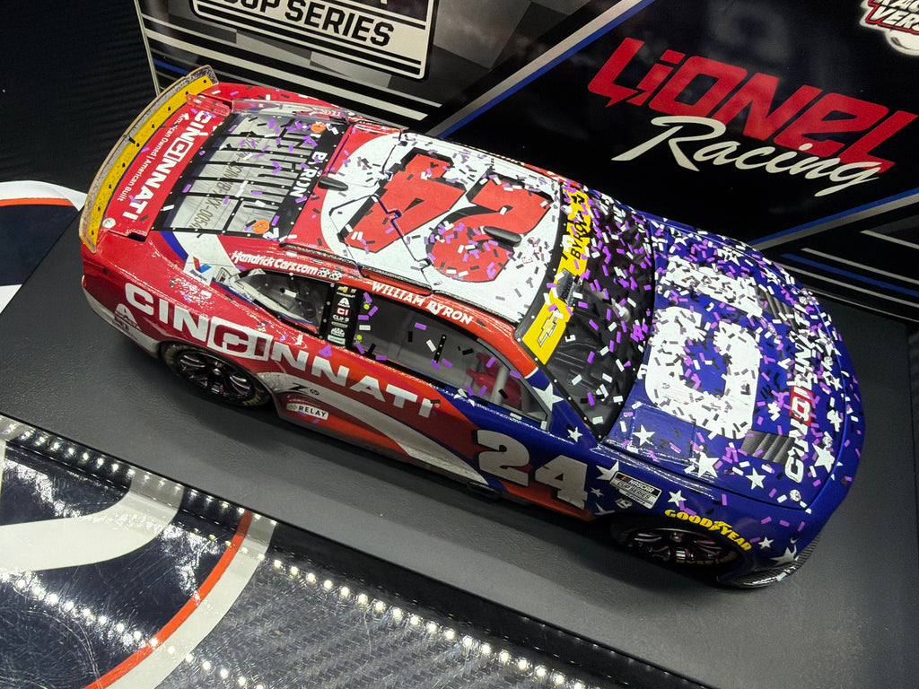 2025 William Byron 1:24 Cincinnati Martinsville Race Win Diecast