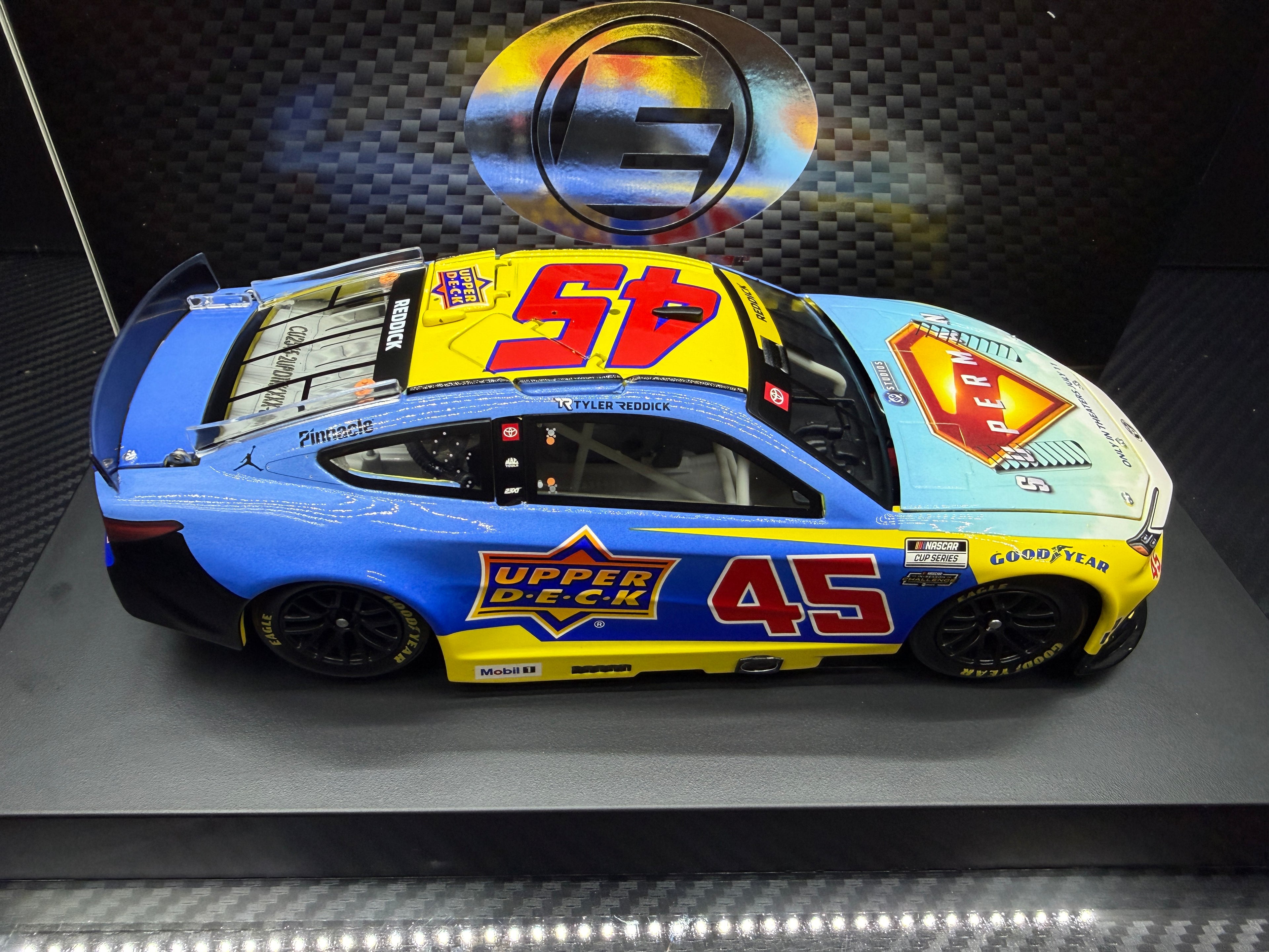 2025 Tyler Reddick 1:24 Upper Deck / Superman ELITE Diecast