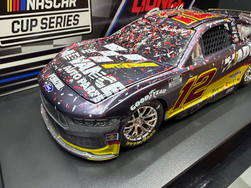 2025 Ryan Blaney 1:24 Advance Auto Parts Daytona Race Win COLOR CHROME Diecast
