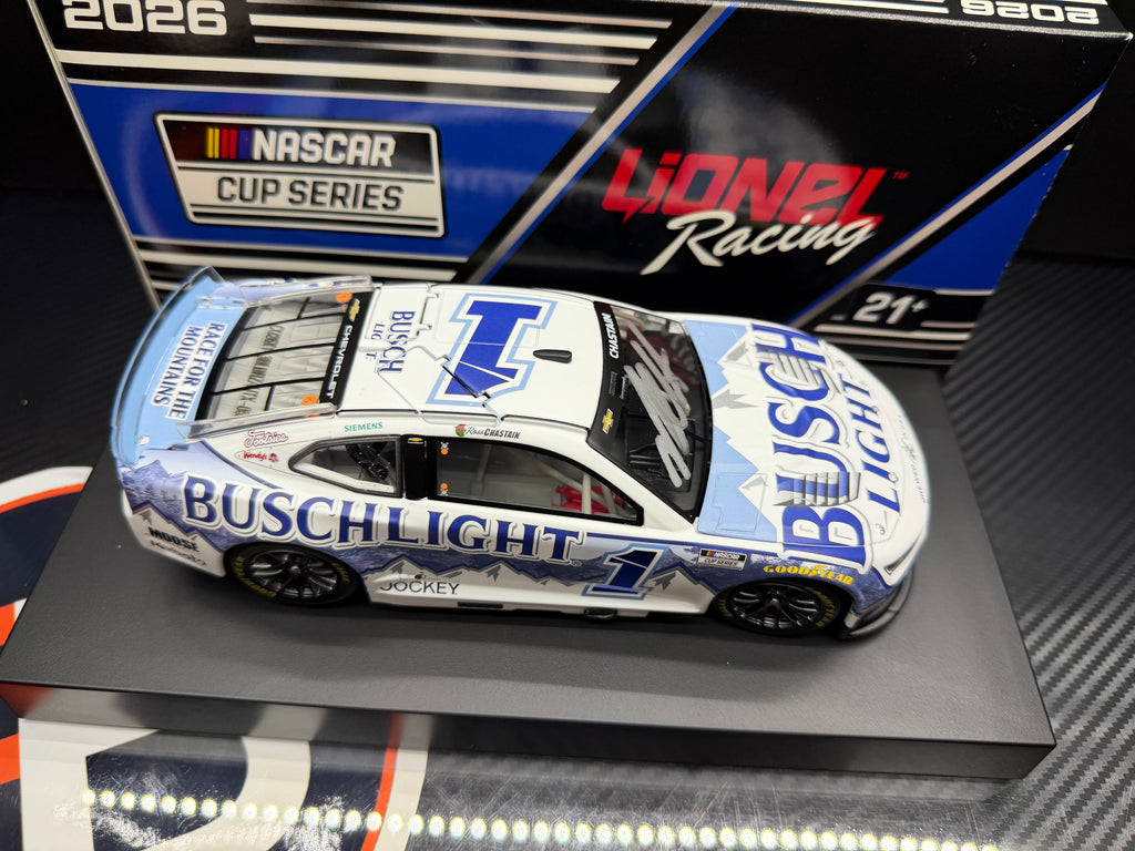 2026 Ross Chastain 1:24 Busch Light NASCAR AUTOGRAPHED Diecast