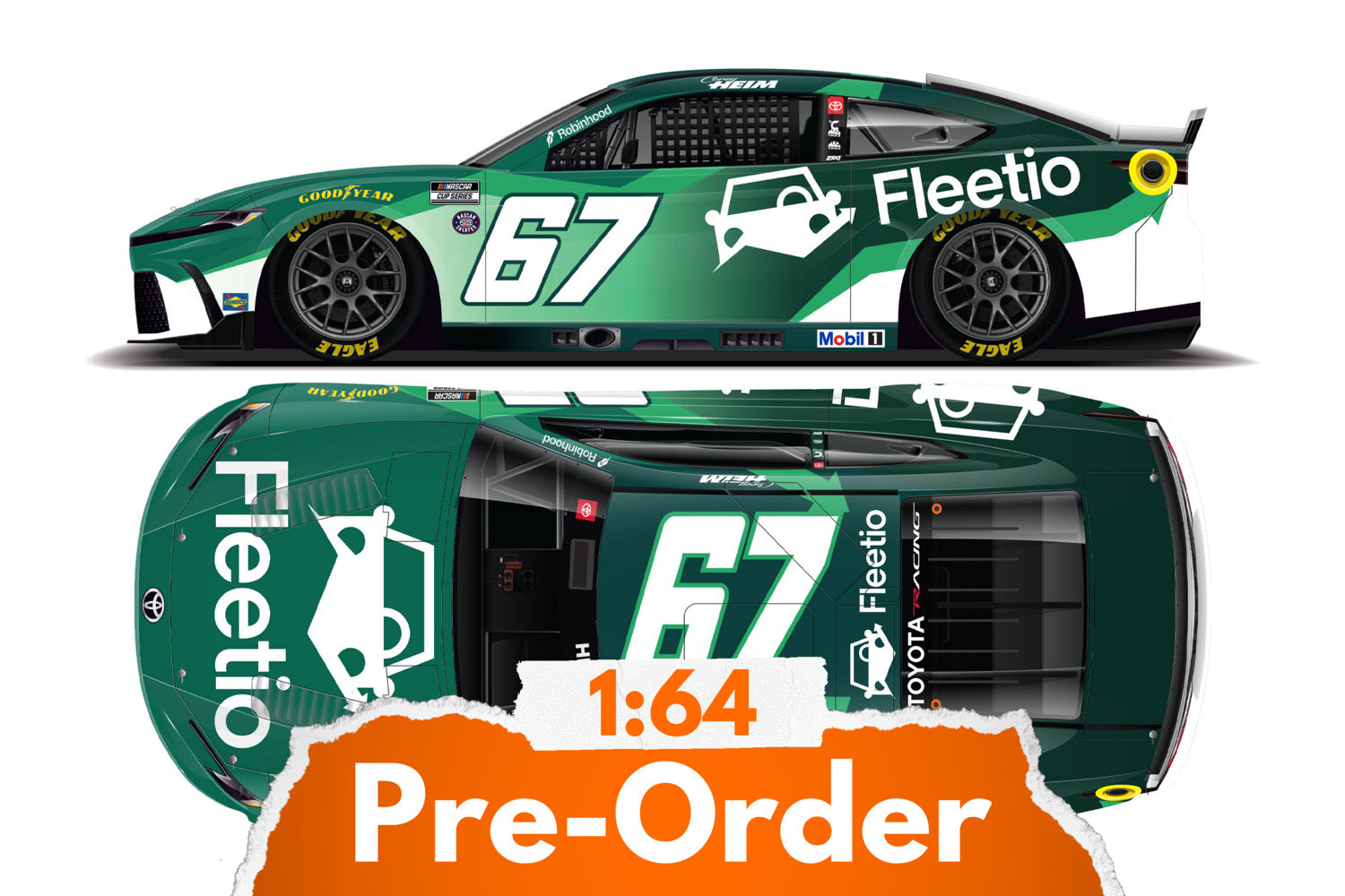 2026 Corey Heim 1:64 Fleetio Diecast