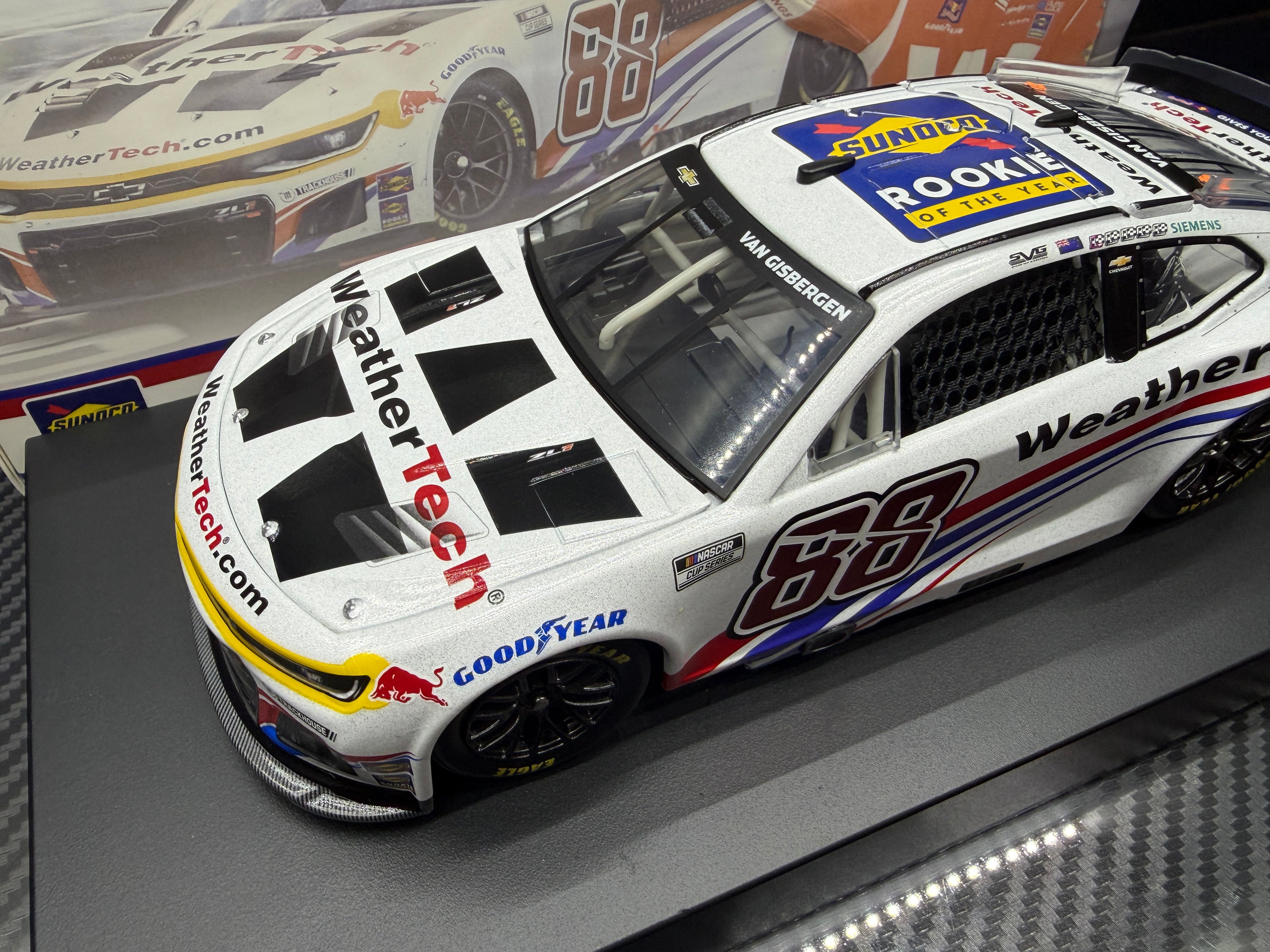 2025 Shane van Gisbergen 1:24 Weathertech Rookie of the Year Galaxy Diecast