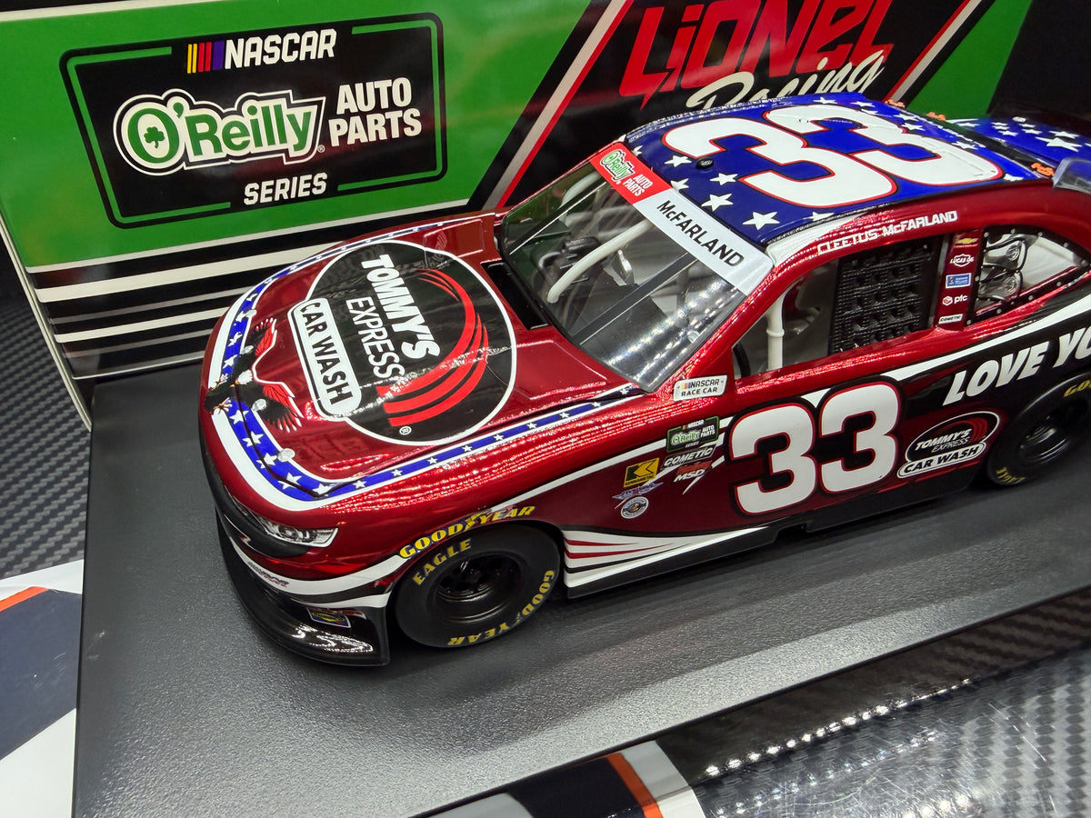2026 Cleetus McFarland 1:24 Tommy's Express Car Wash COLOR CHROME Diecast