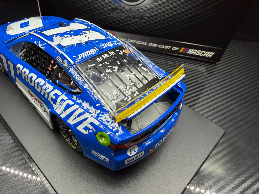 2025 Denny Hamlin 1:24 Progressive WWT Gateway Race Win ELITE Diecast