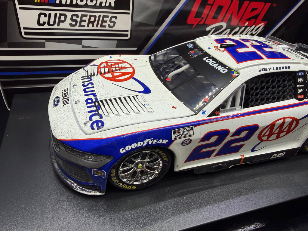 2025 Joey Logano 1:24 AAA Insurance Texas Race Win Diecast