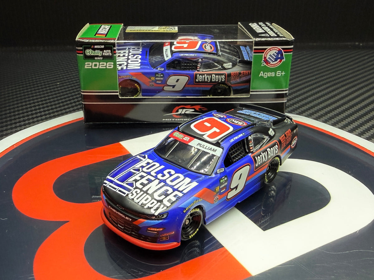 2026 Lee Pulliam 1:64 Folsom Fence Supply NASCAR Diecast