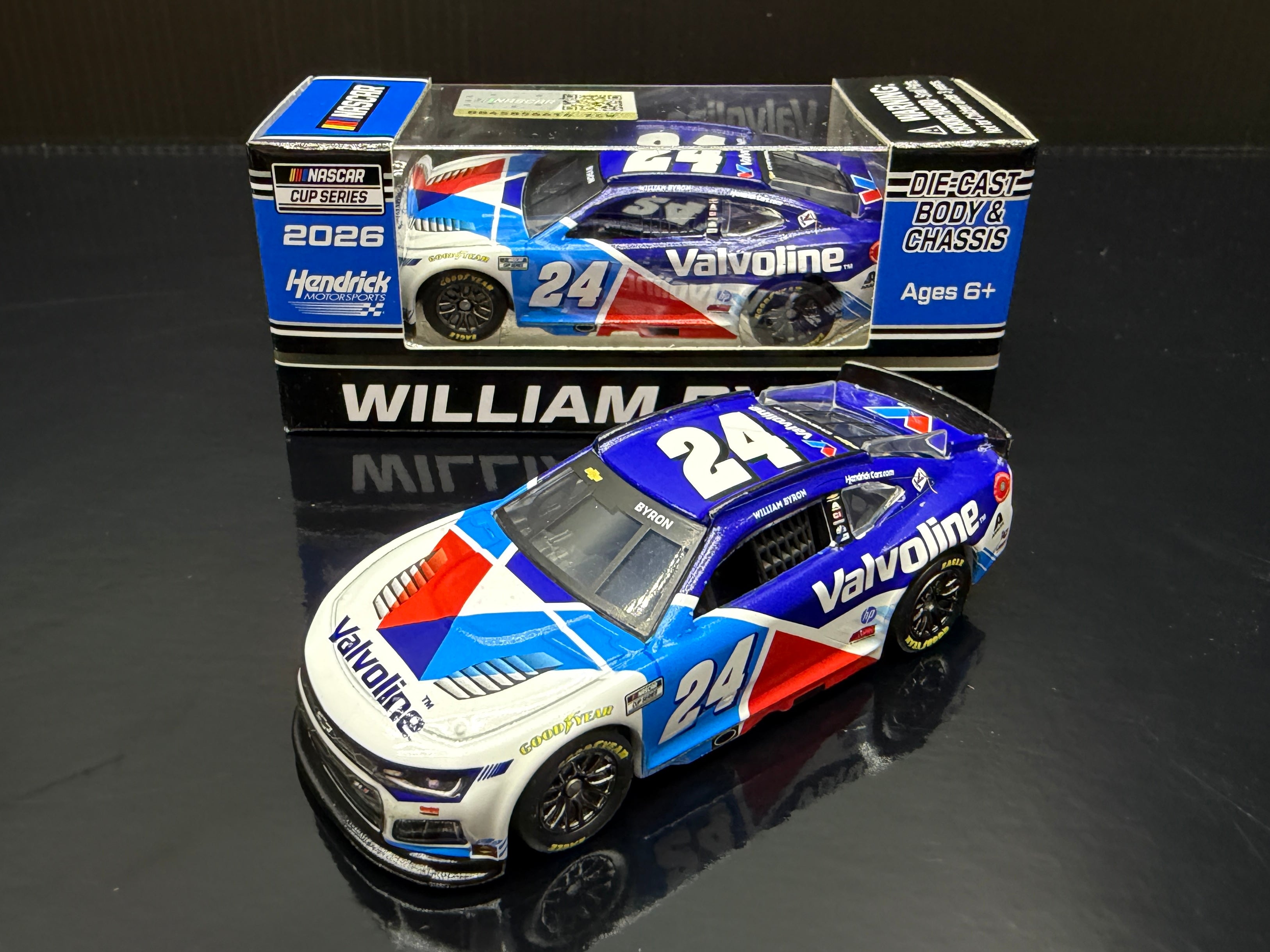 2026 William Byron 1:64 Valvoline Diecast