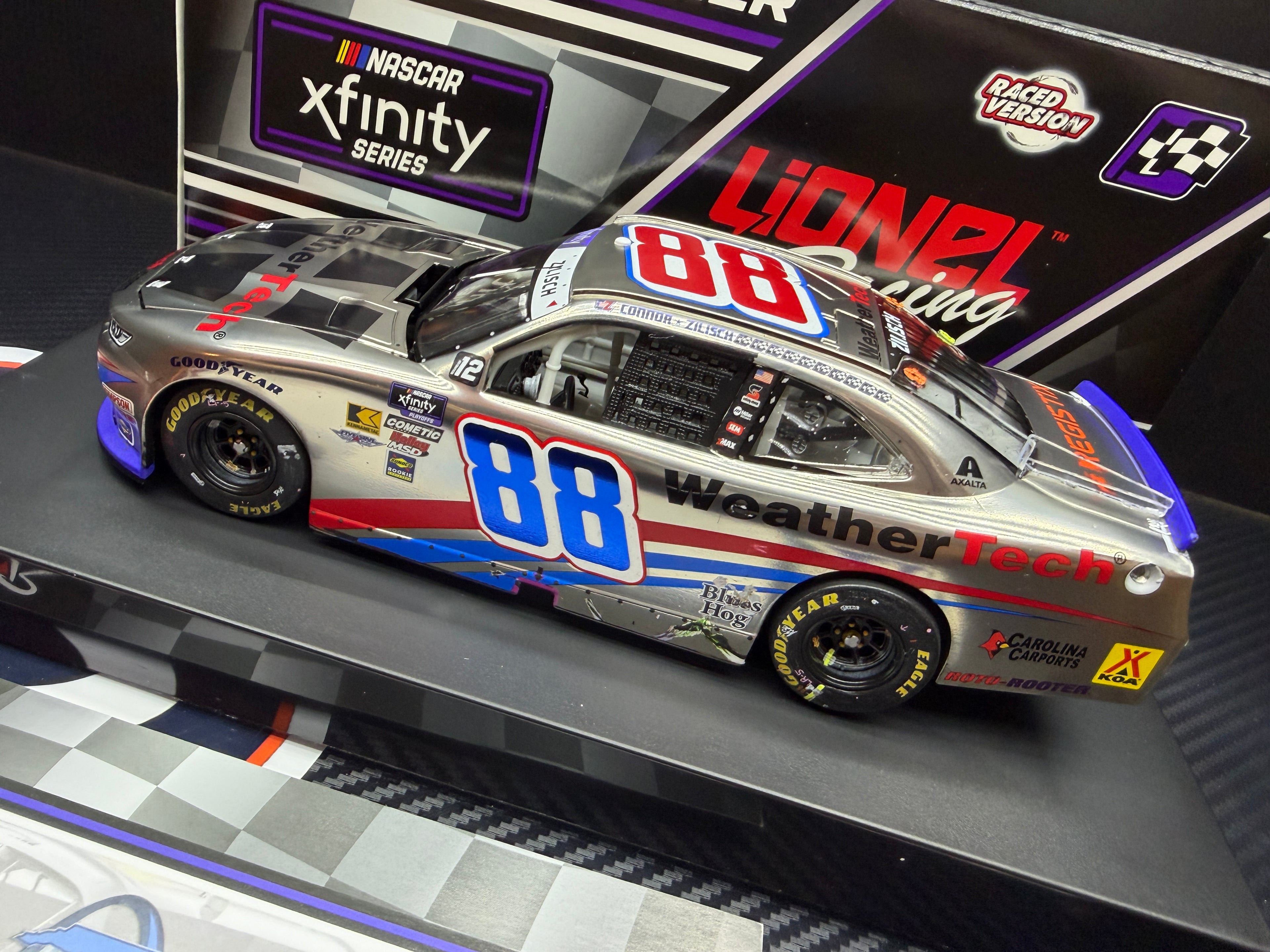 2025 Connor Zilisch 1:24 Charlotte Roval Race Win COLOR CHROME Diecast