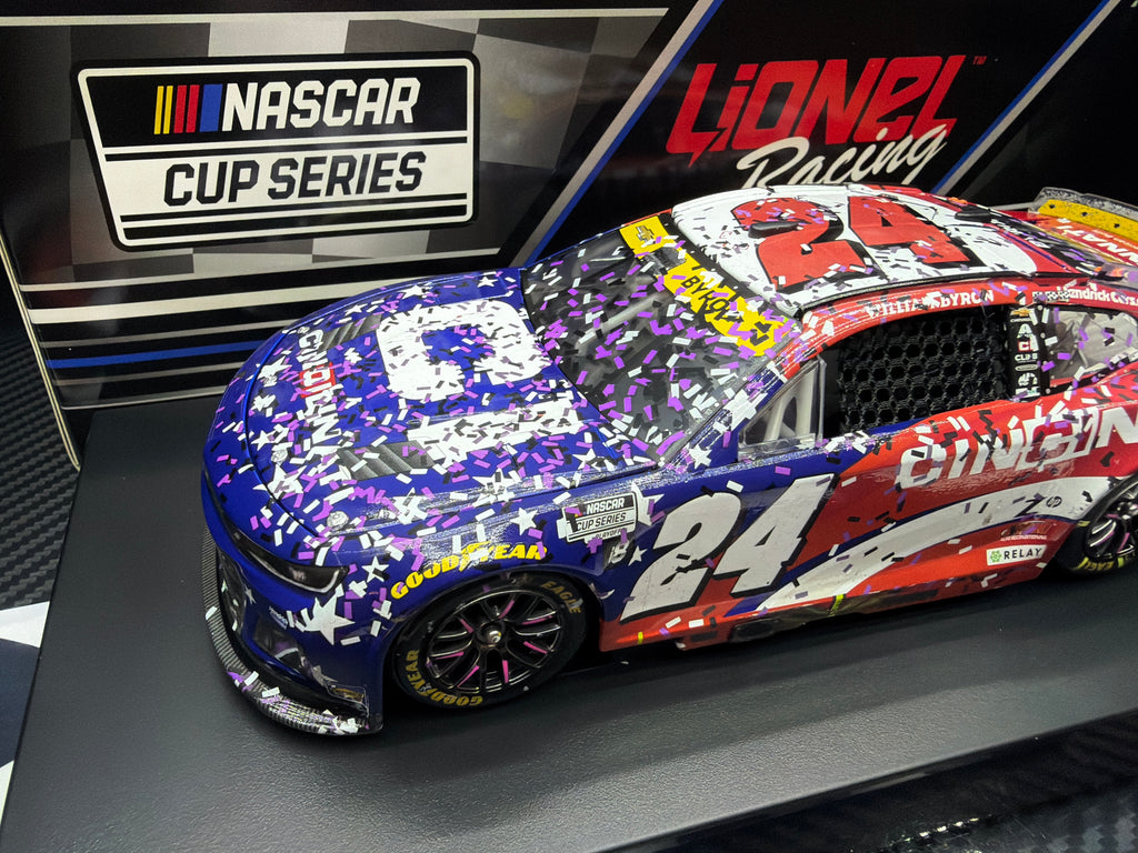 2025 William Byron 1:24 Cincinnati Martinsville Race Win Diecast