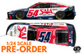 2026 Ty Gibbs 1:24 Saia Wreaths Across America ELITE NASCAR Diecast
