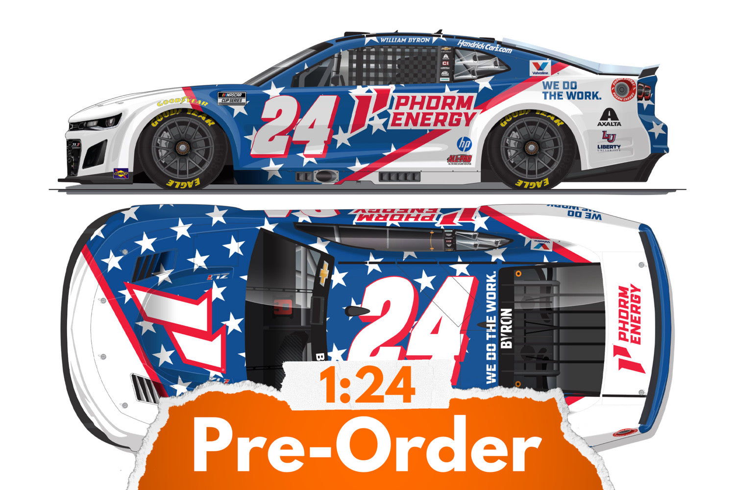 2026 William Byron 1:24 Phorm Energy Diecast