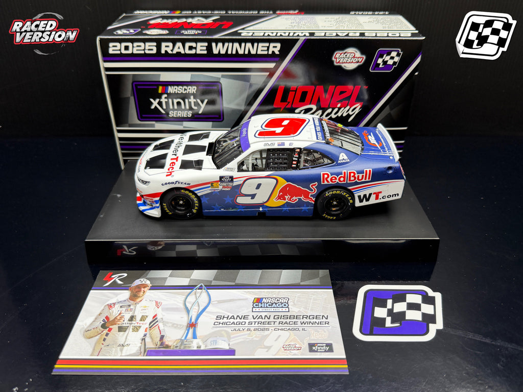 2025 Shane van Gisbergen 1:24 WeatherTech / Red Bull Chicago Street Course Race Win Diecast
