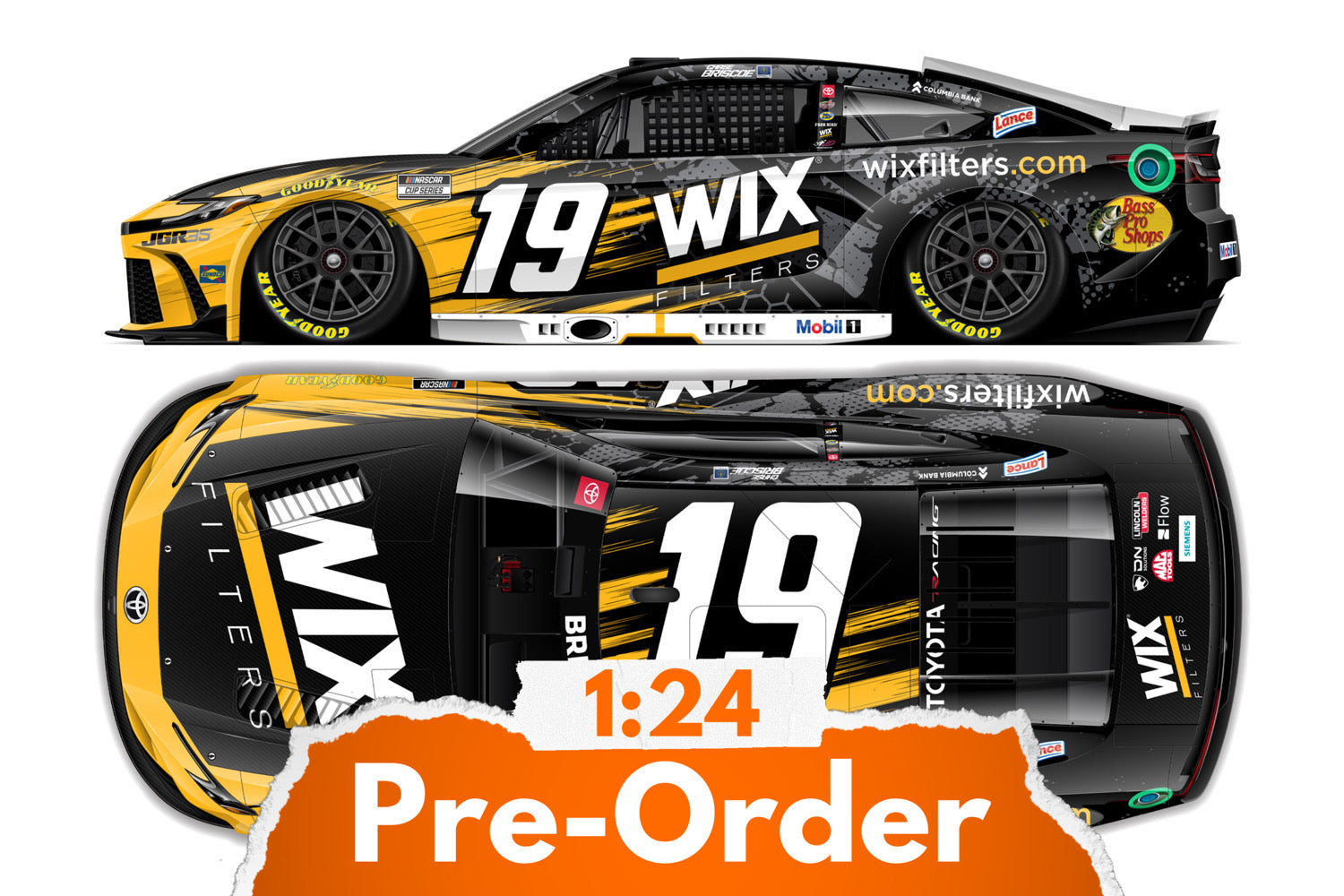 2026 Chase Briscoe 1:24 Wix Filters Diecast