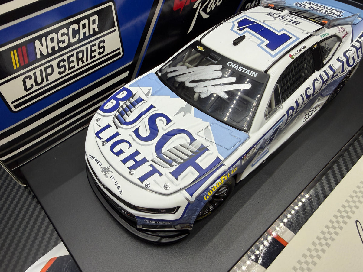2026 Ross Chastain 1:24 Busch Light NASCAR AUTOGRAPHED Diecast