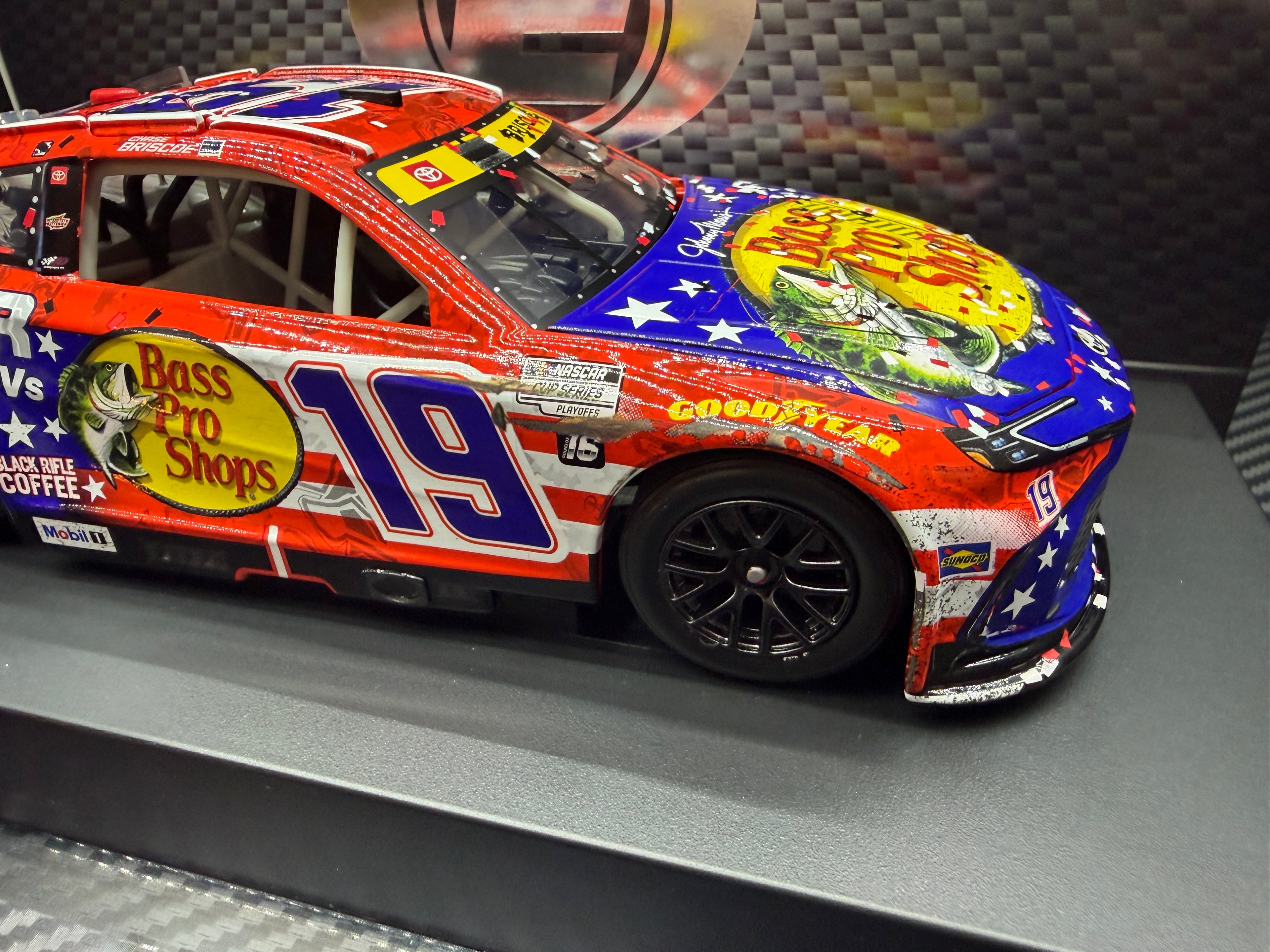 2025 Chase Briscoe 1:24 Bass Pro Shops Southern 500 Darlington ELITE Race Win Diecast