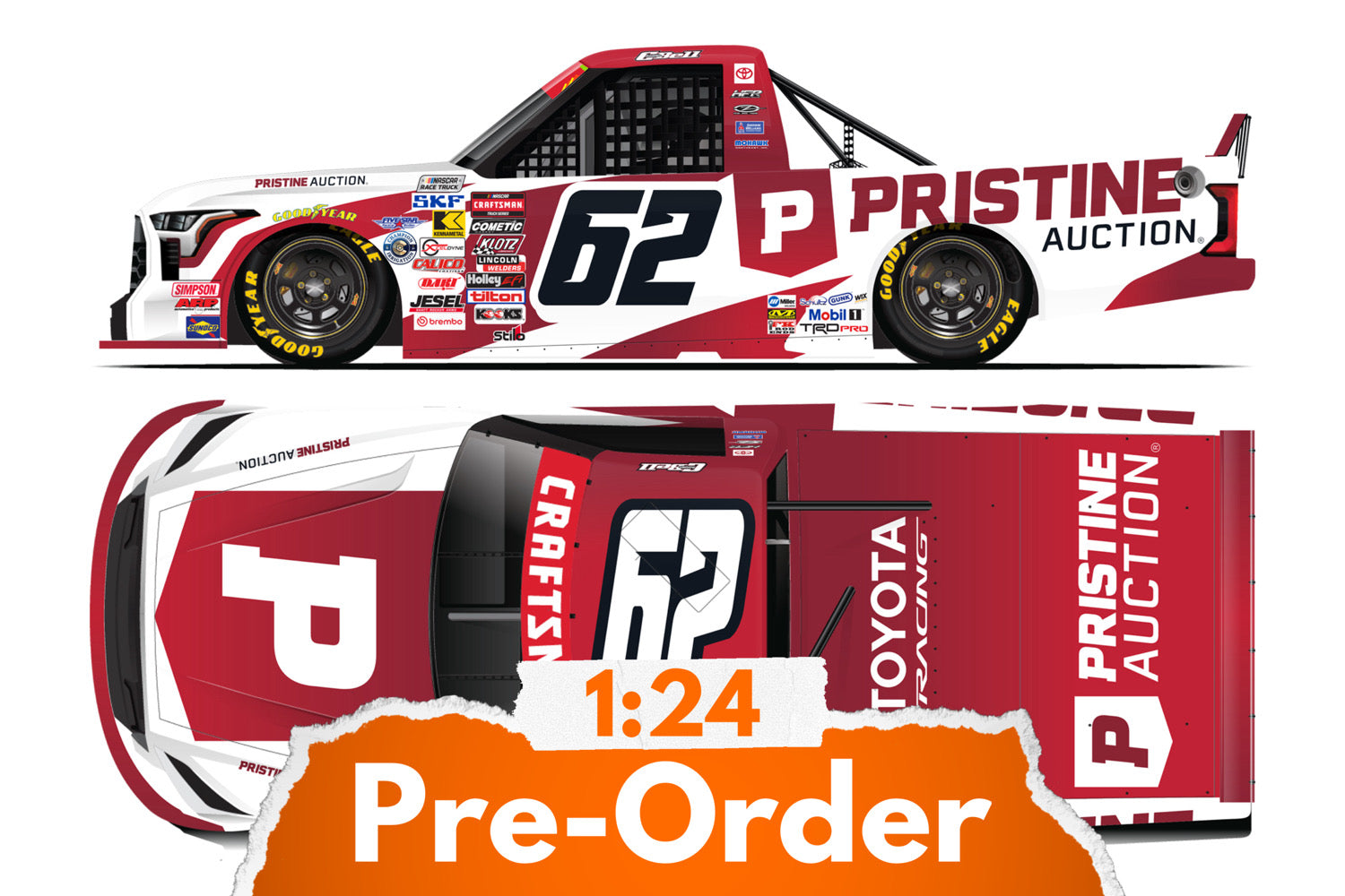 2026 Christopher Bell 1:24 Pristine Auction NASCAR Diecast
