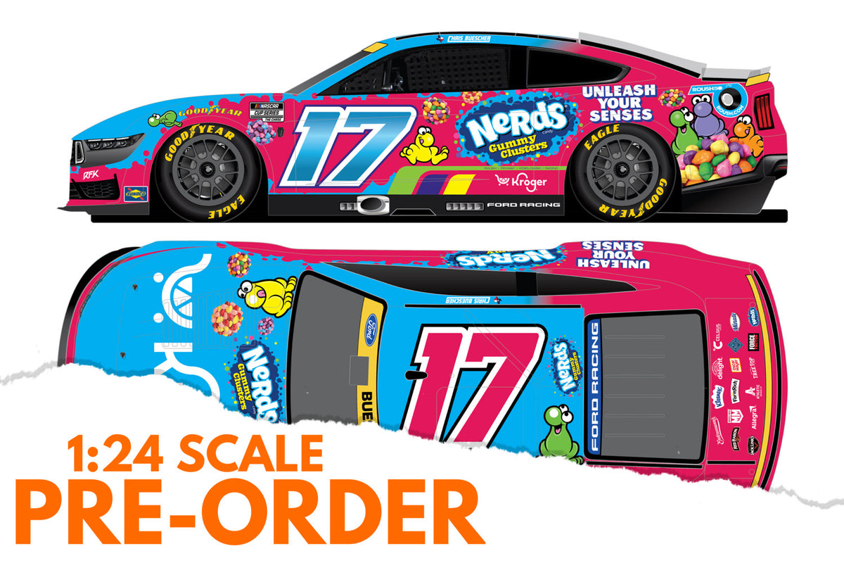 2026 Chris Buescher 1:24 Kroger / Nerds Gummy Clusters Diecast