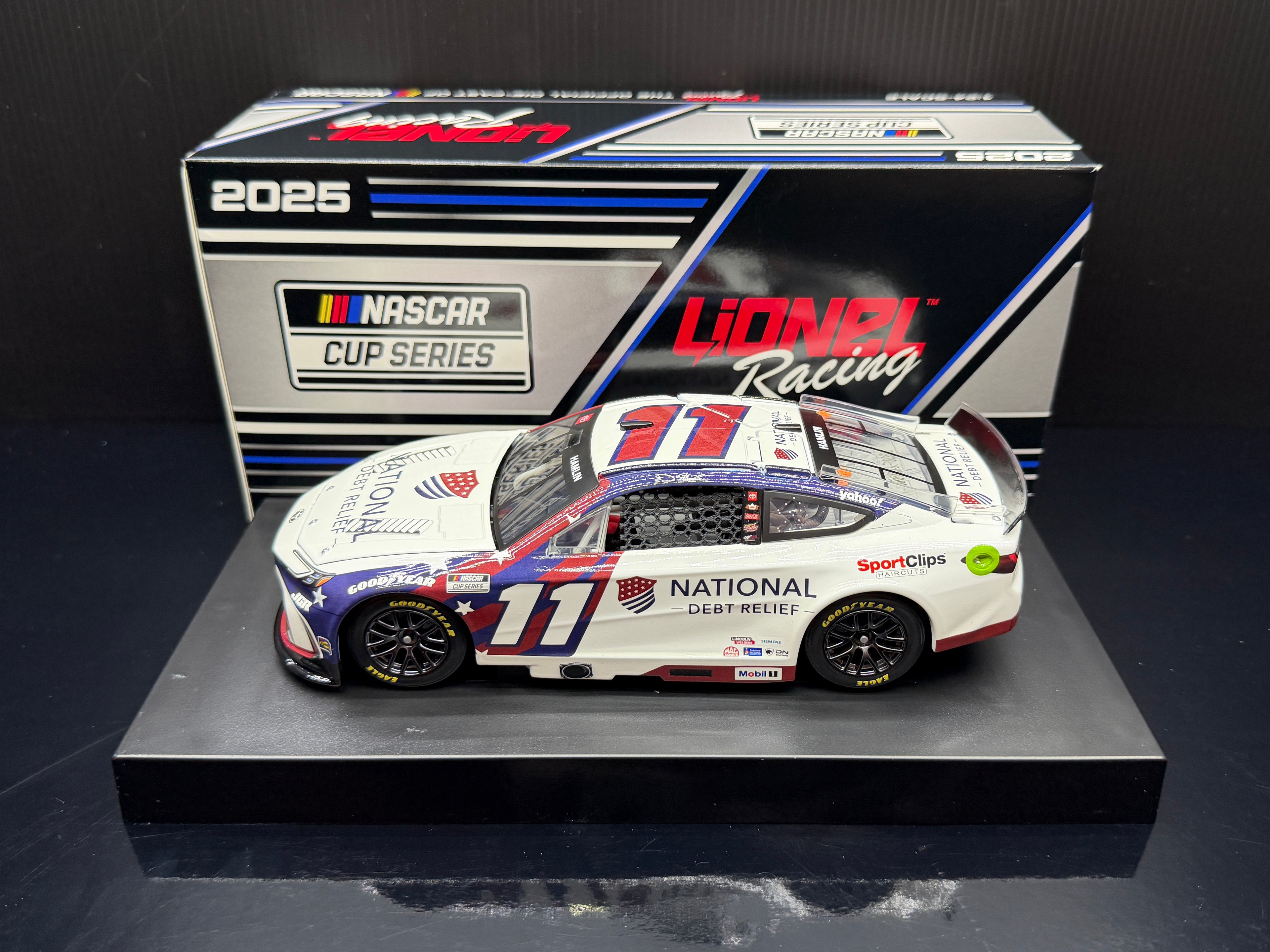 2025 Denny Hamlin 1:24 National Debt Relief Diecast
