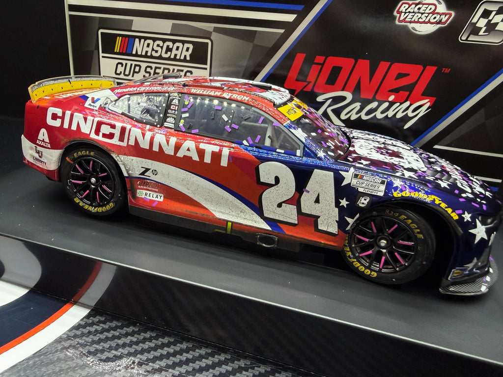 2025 William Byron 1:24 Cincinnati Martinsville Race Win COLOR CHROME Diecast