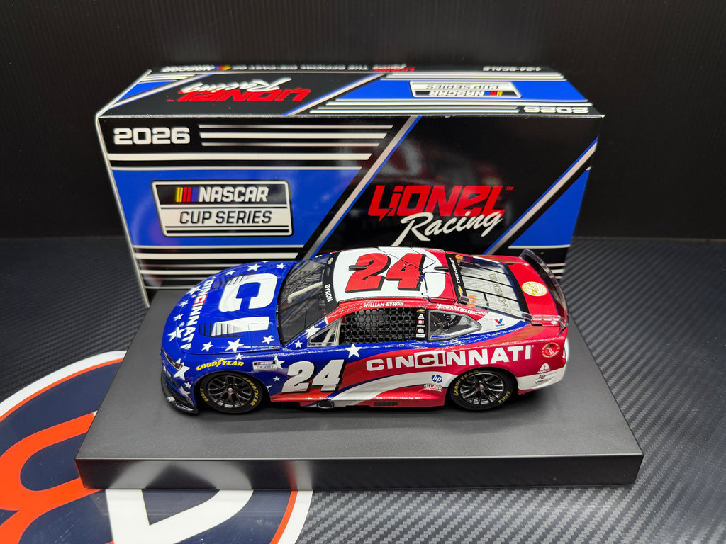 2026 William Byron 1:24 Cincinnati Diecast