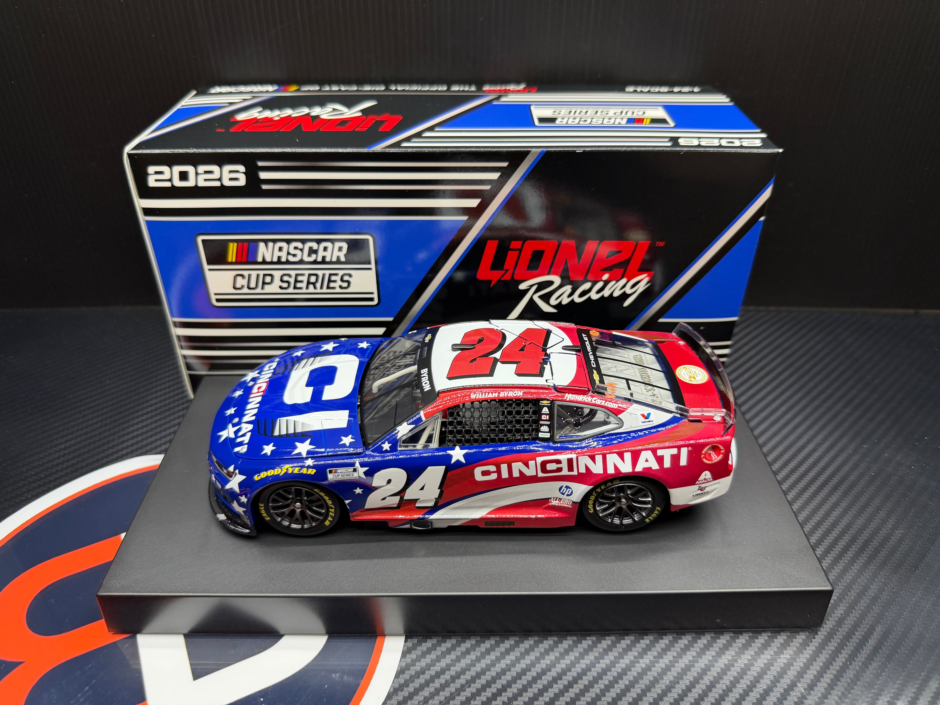 2026 William Byron 1:24 Cincinnati Diecast