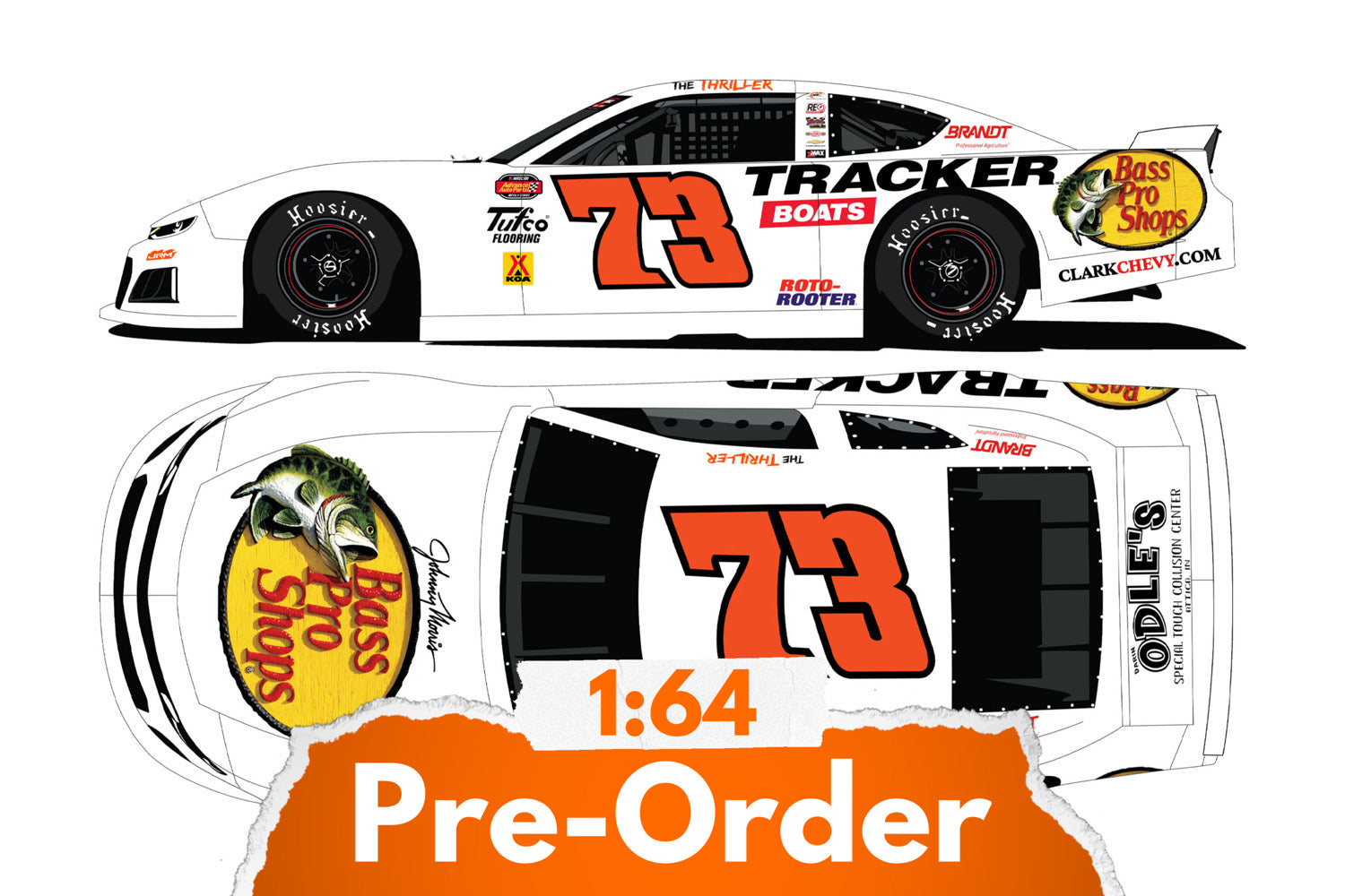 2026 Wyatt Miller 1:64 Bass Pro Shops Diecast