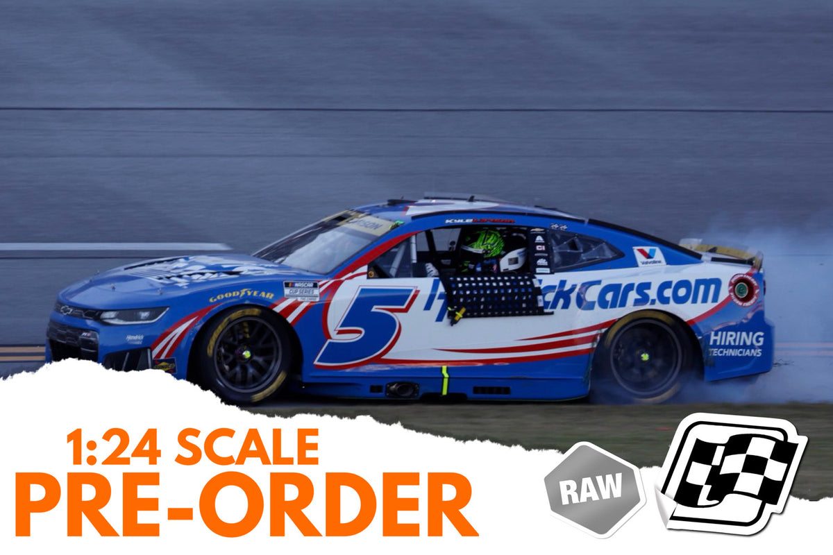 2026 Kyle Larson 1:24 HendrickCars.com Talladega Race Win RAW Diecast
