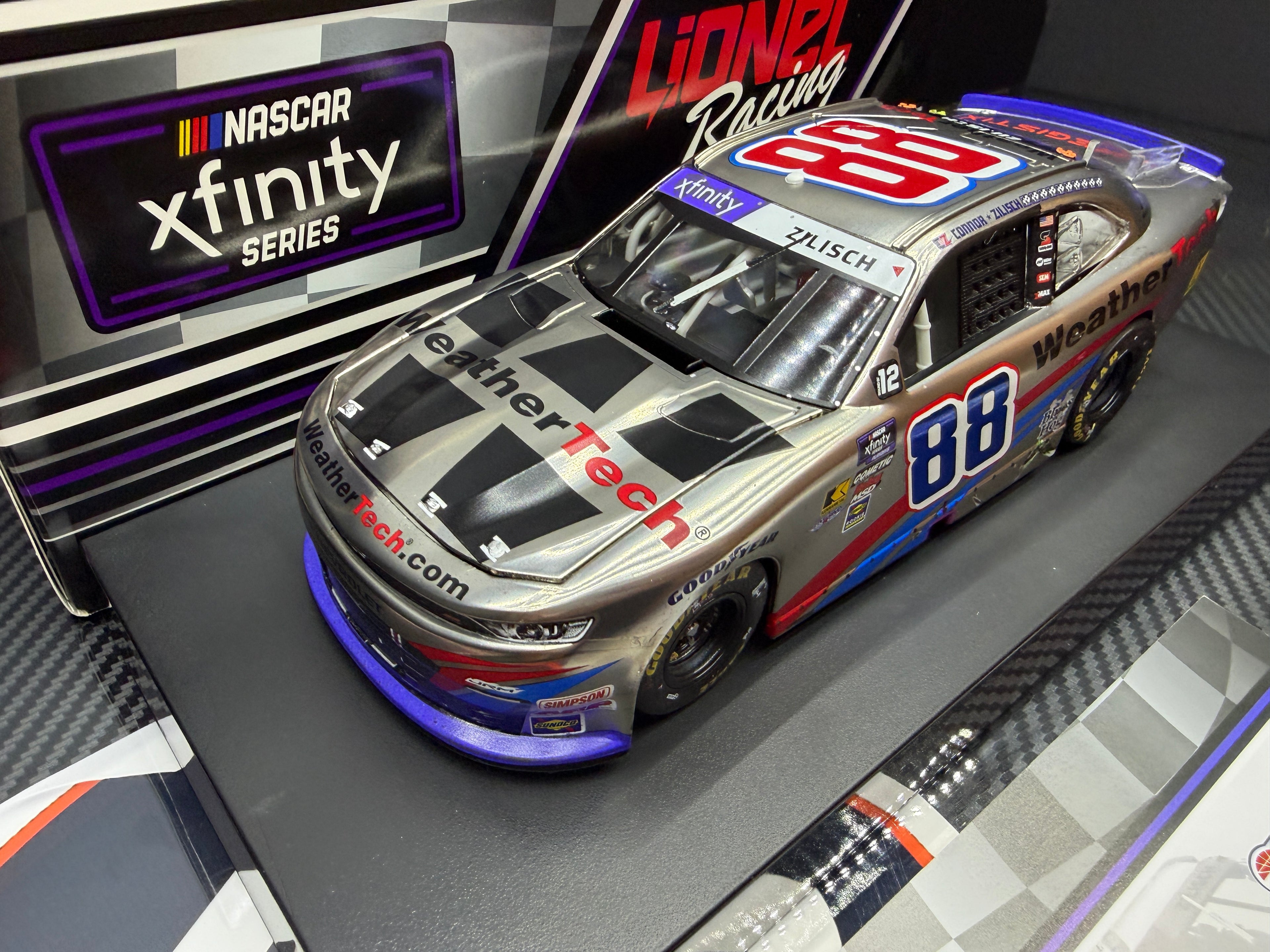 2025 Connor Zilisch 1:24 Charlotte Roval Race Win COLOR CHROME Diecast
