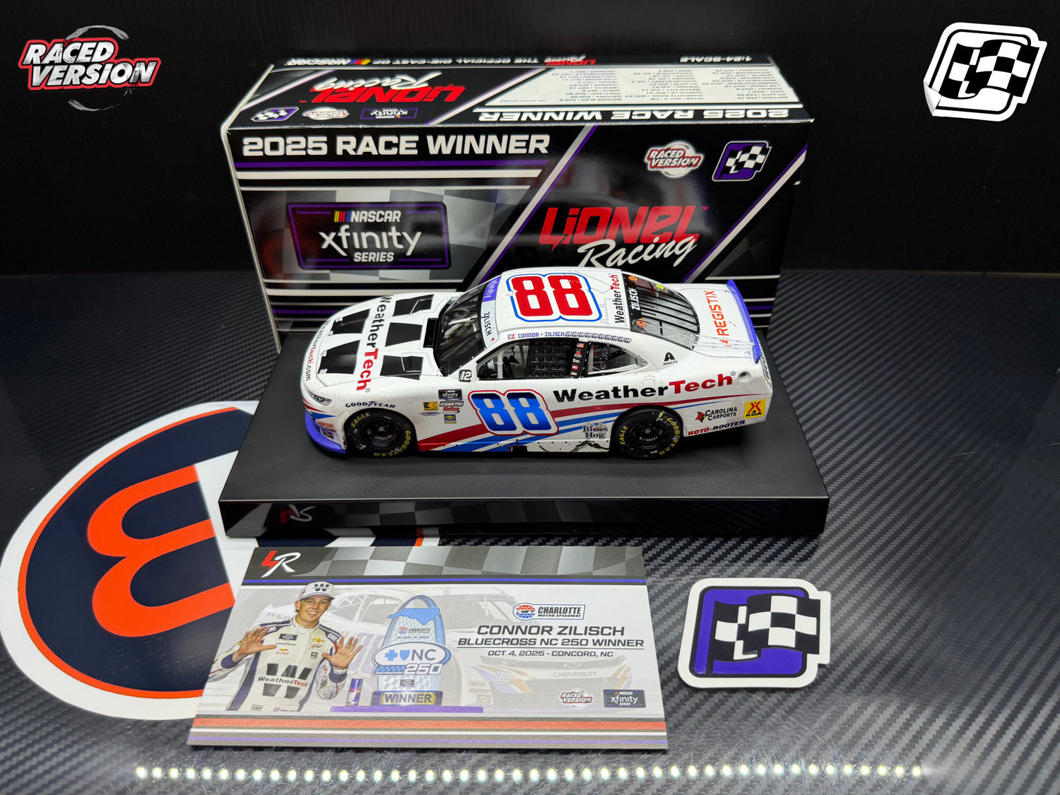 2025 Connor Zilisch 1:24 WeatherTech Charlotte Roval Race Win Diecast
