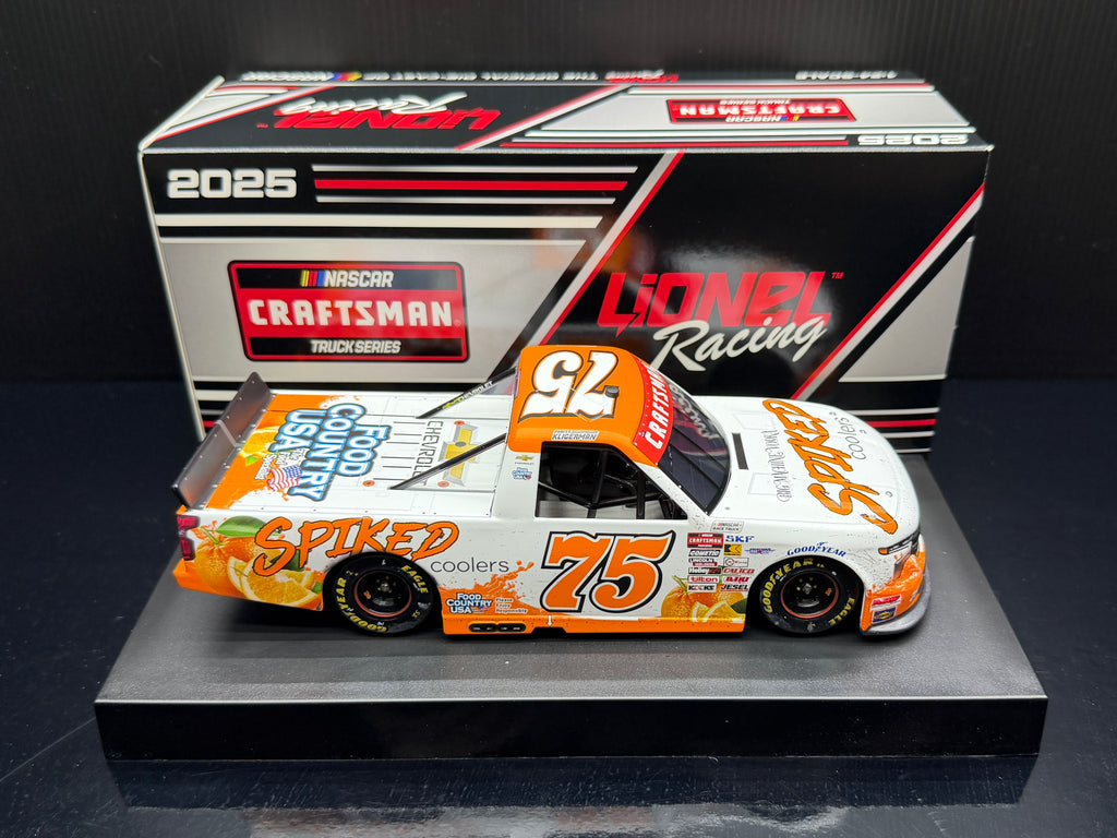2025 Parker Kligerman 1:24 Spiked Coolers Daytona Raced Version “Win” Diecast