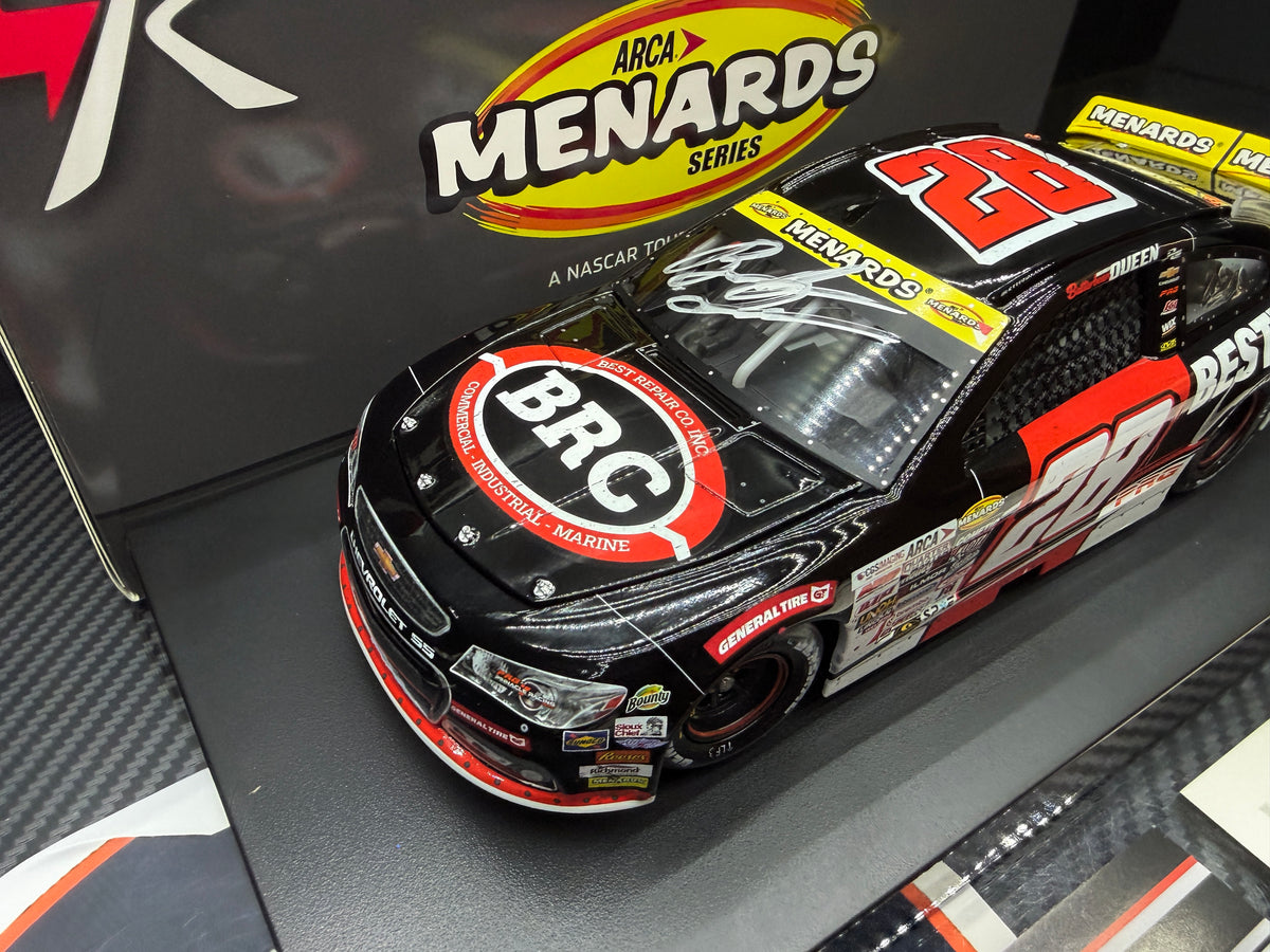 2025 Brenden "Butterbean" Queen 1:24 Best Repair Company Arca Champion Raced Version AUTOGRAPHED Diecast