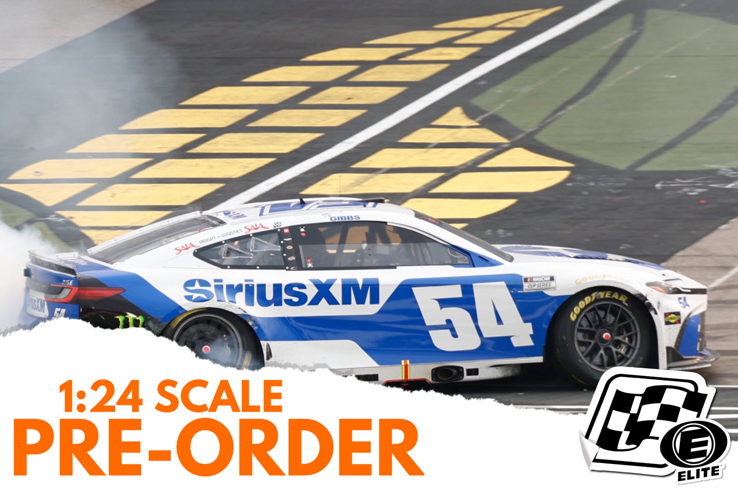 2026 Ty Gibbs 1:24 Sirius XM Iowa Race Win ELITE Diecast