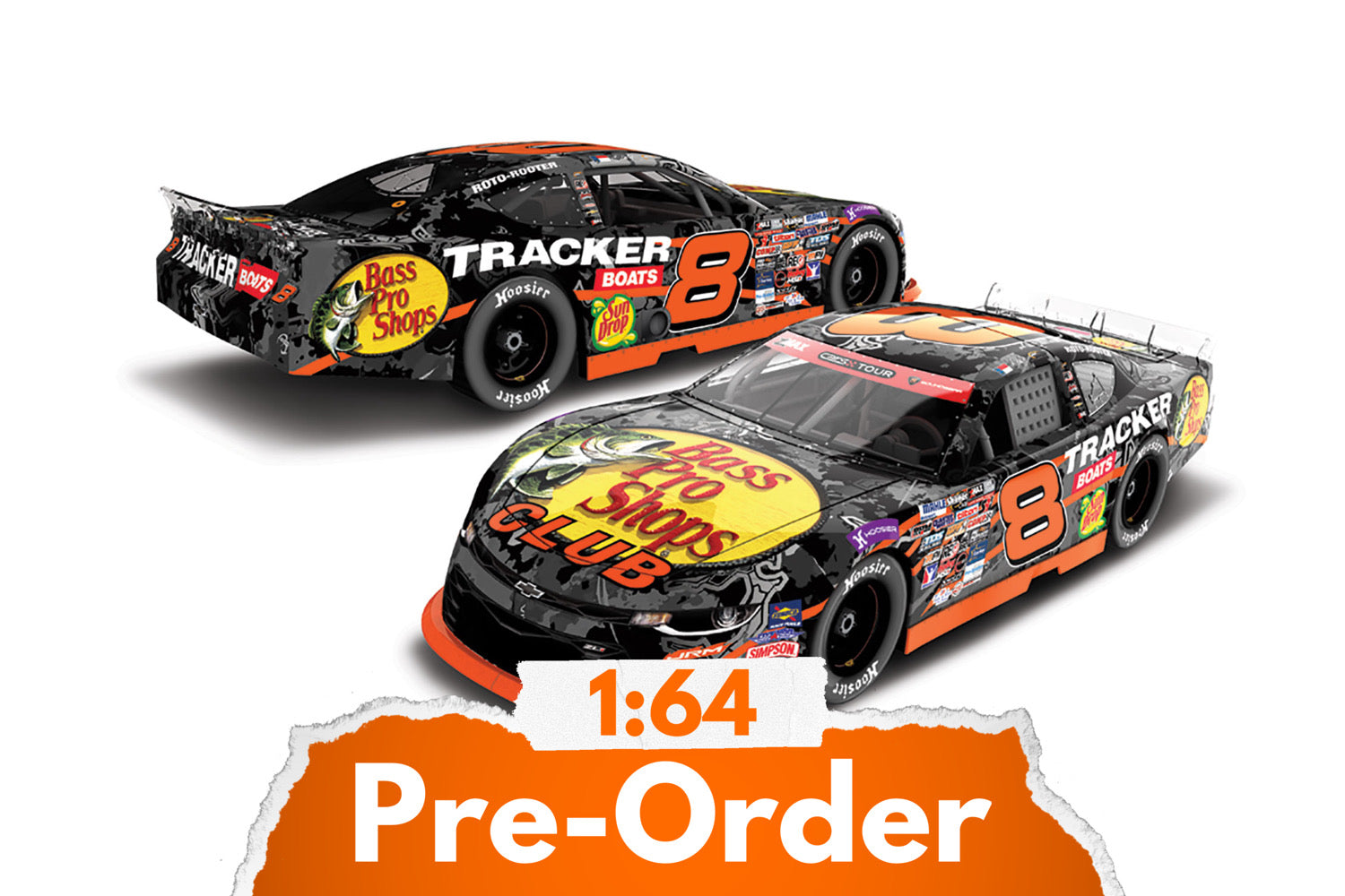 2026 Dale Earnhardt Jr 1:64 Bass Pro Shops / Tracker Boats Diecast
