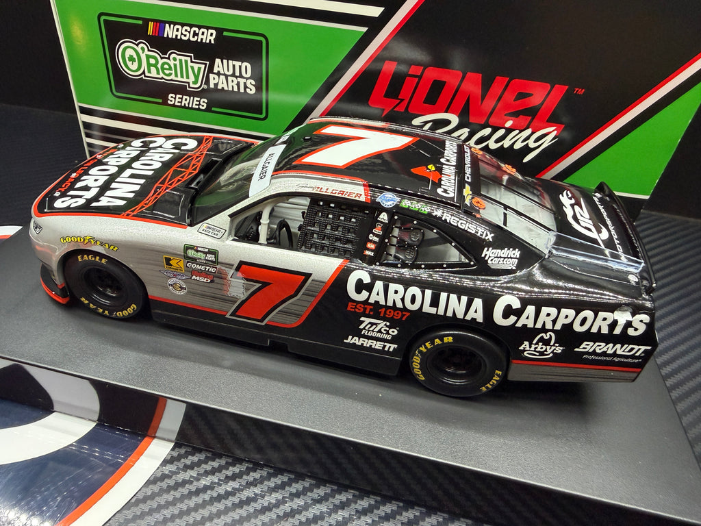 2026 Justin Allgaier 1:24 Carolina Carports NASCAR Diecast