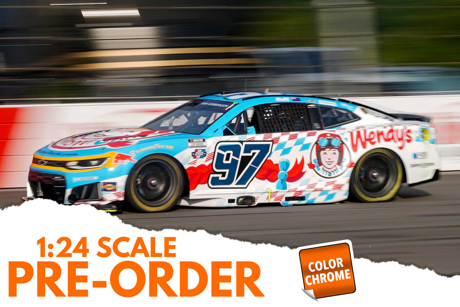 2026 Shane van Gisbergen 1:24 Wendy's NASCAR Diecast