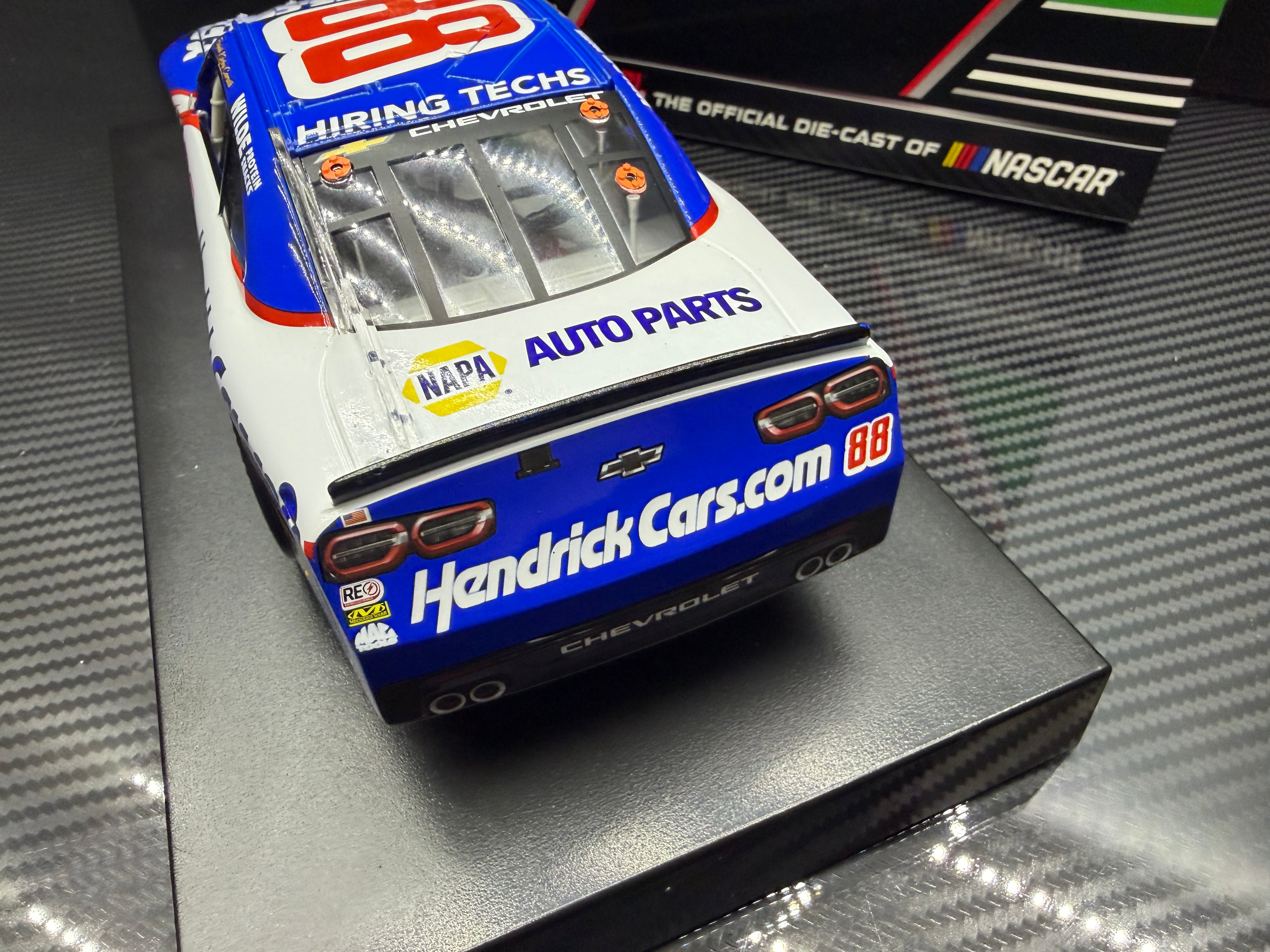 2026 Rajah Caruth 1:24 HendrickCars AUTOGRAPHED Diecast
