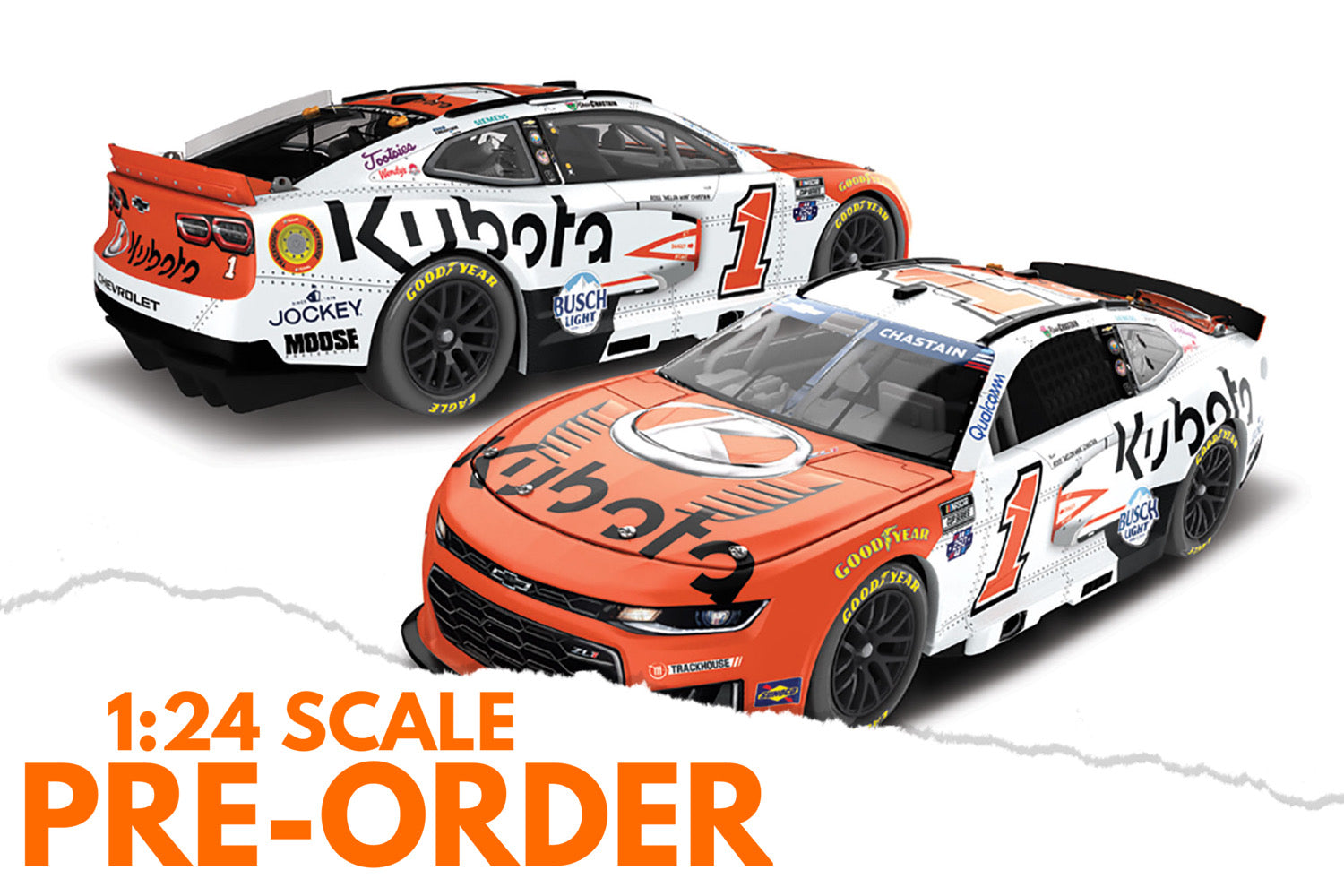 2026 Ross Chastain 1:24 Kubota Veterans Honor NASCAR Diecast