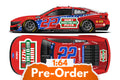2026 Joey Logano 1:64 Hunt Brothers Pizza Red NASCAR Diecast