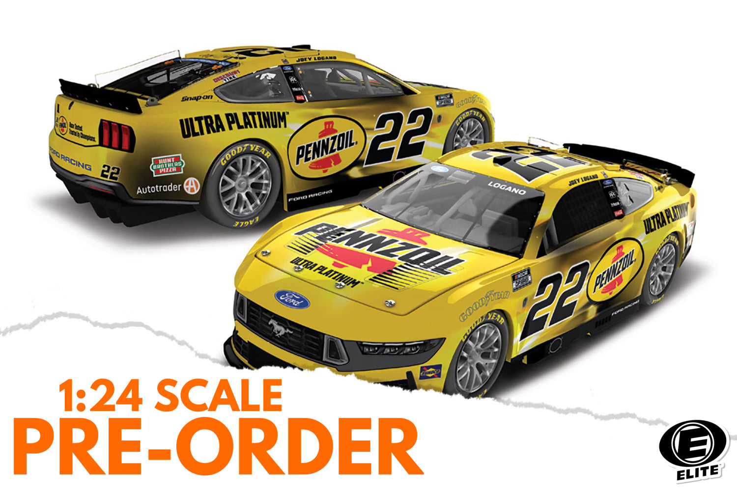2026 Joey Logano 1:24 Pennzoil Ultra Platinum Diecast