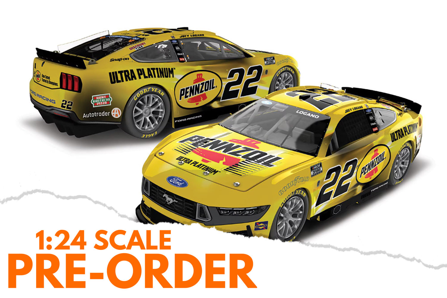 2026 Joey Logano 1:24 Pennzoil Ultra Platinum Diecast