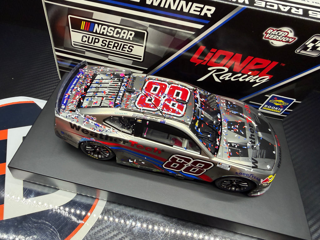 2025 Shane van Gisbergen 1:24 WeatherTech Charlotte Roval Race Win COLOR CHROME Diecast